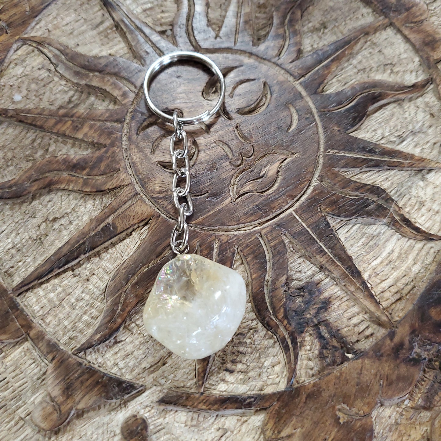 Gemstone & Crystal Keychain - Various - Hand Crafted