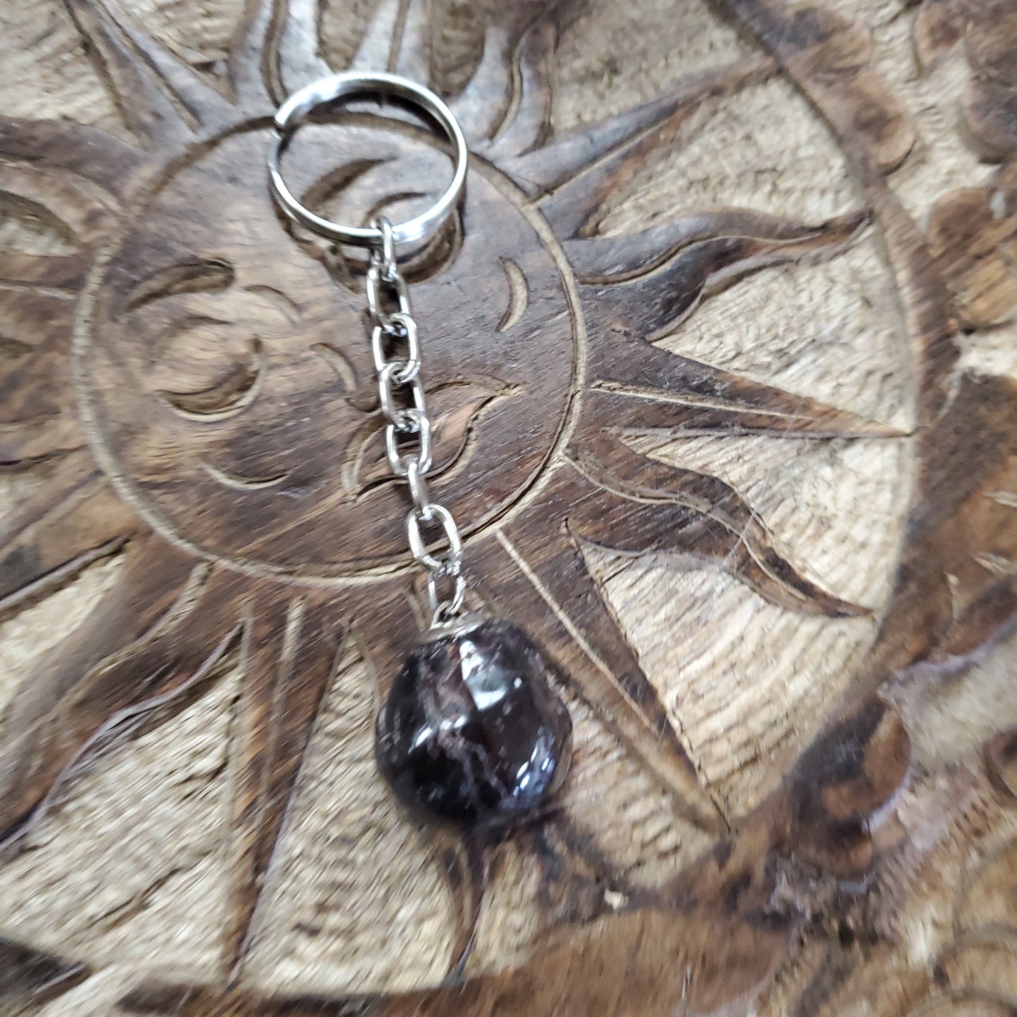 Gemstone & Crystal Keychain - Various - Hand Crafted