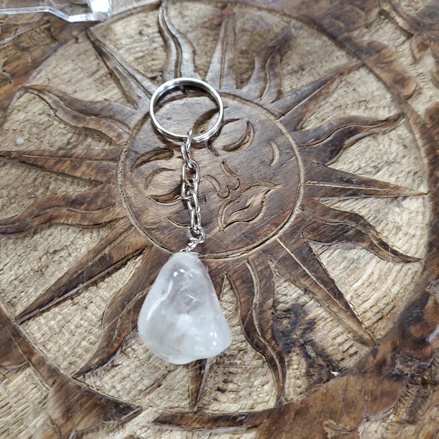 Gemstone & Crystal Keychain - Various - Hand Crafted