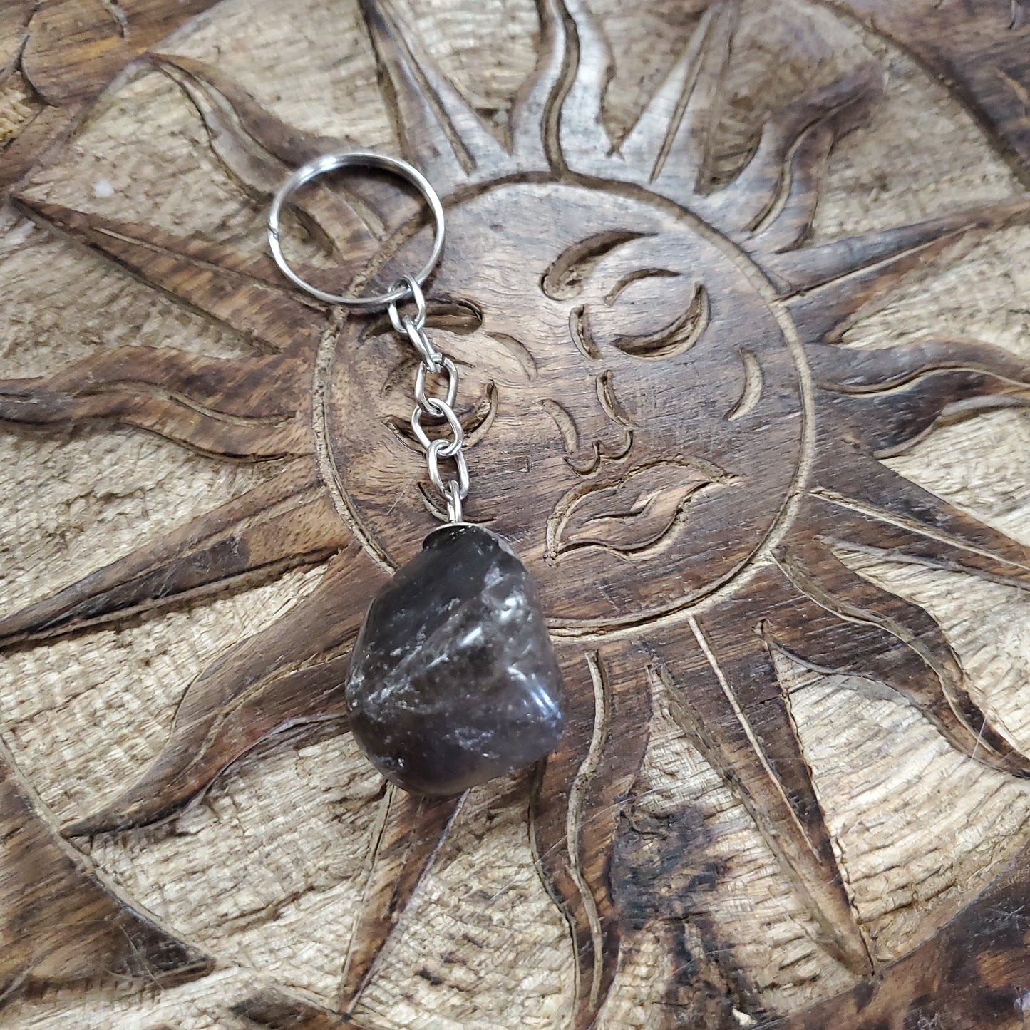 Gemstone & Crystal Keychain - Various - Hand Crafted