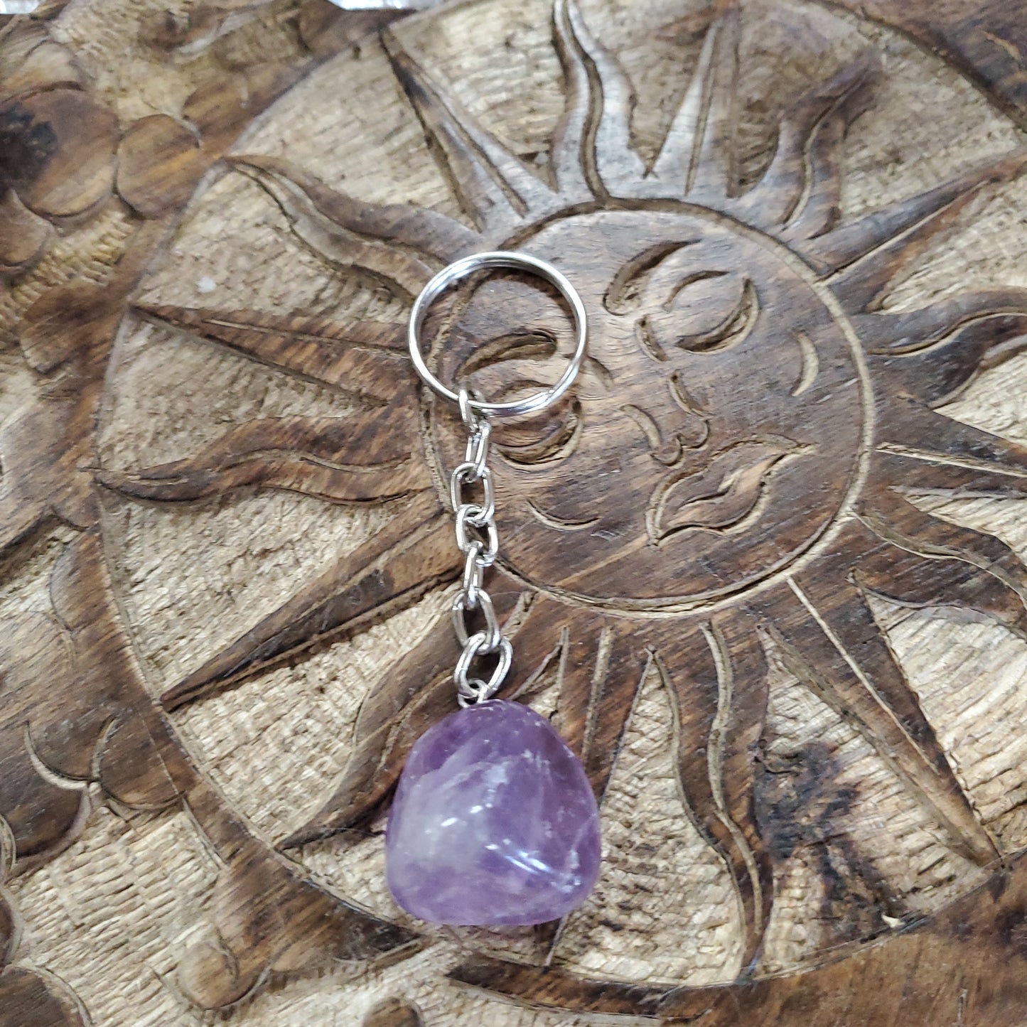Gemstone & Crystal Keychain - Various - Hand Crafted