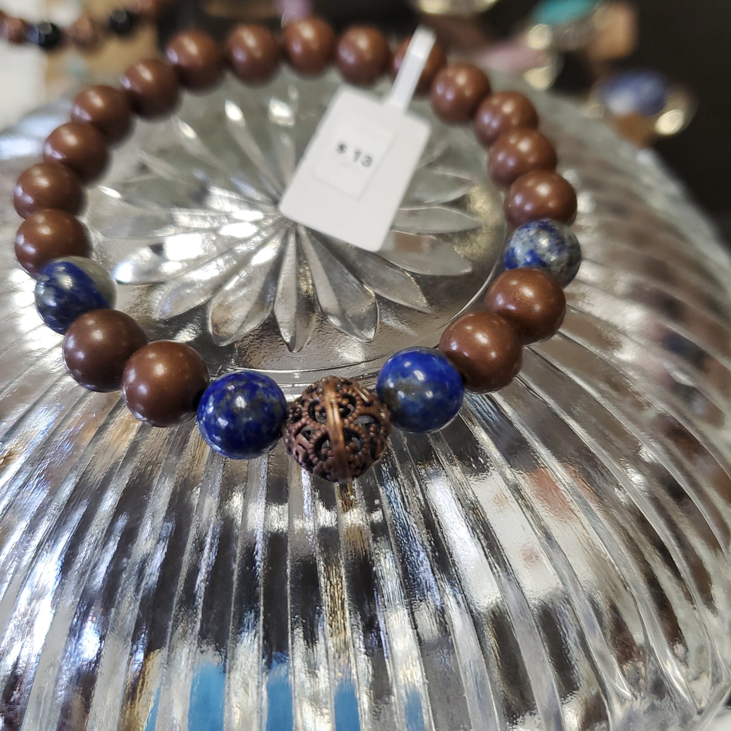 Copper Beads & Gemstone Bracelets