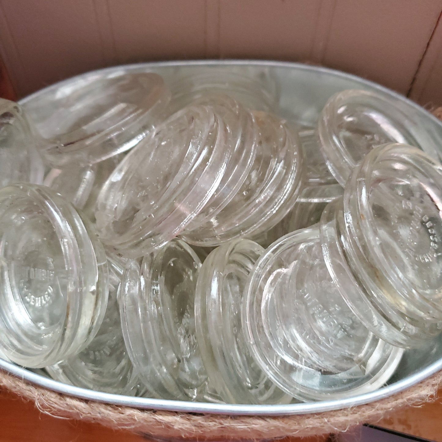 Vintage Glass Coasters - Incense Burner