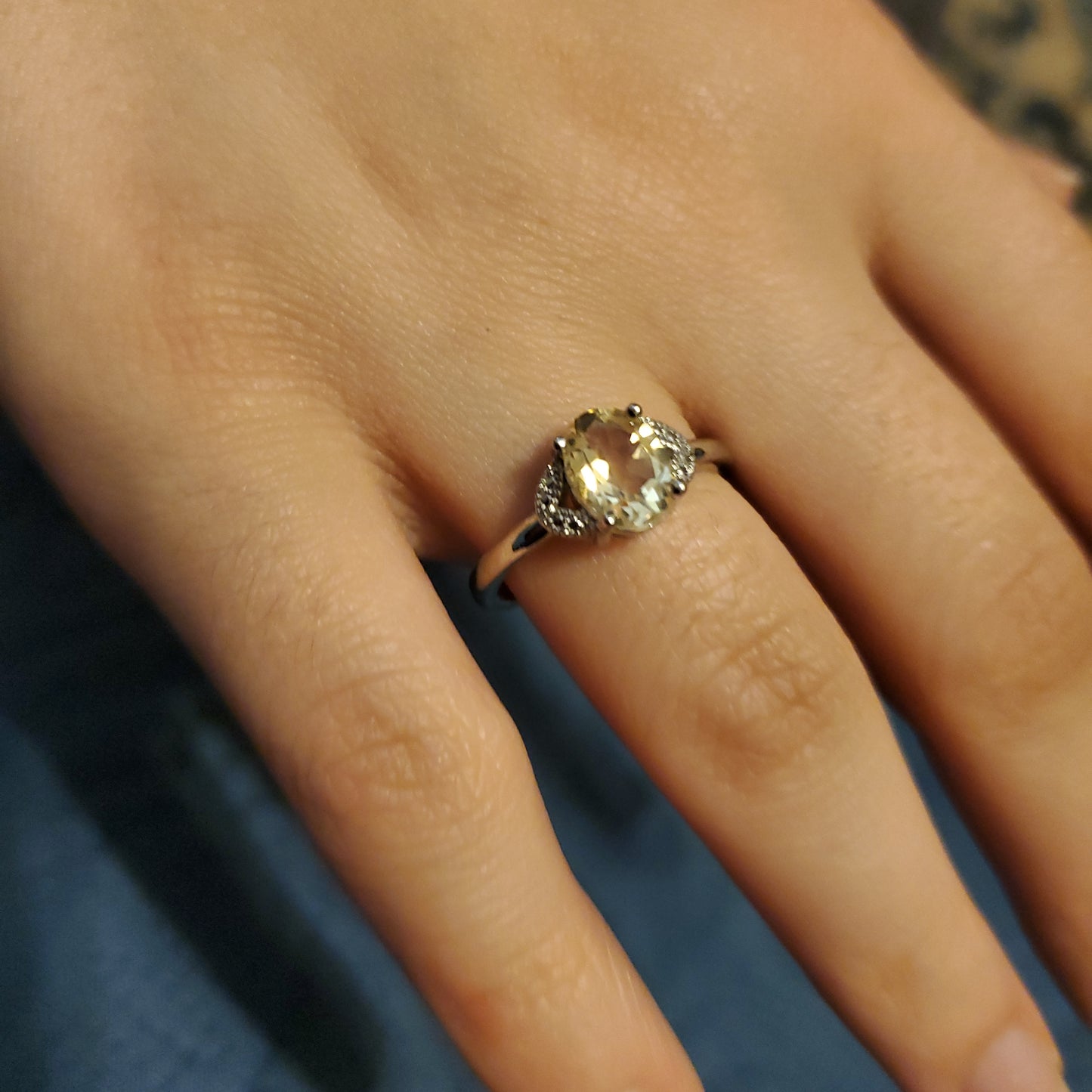 Citrine - 925 - Size 7