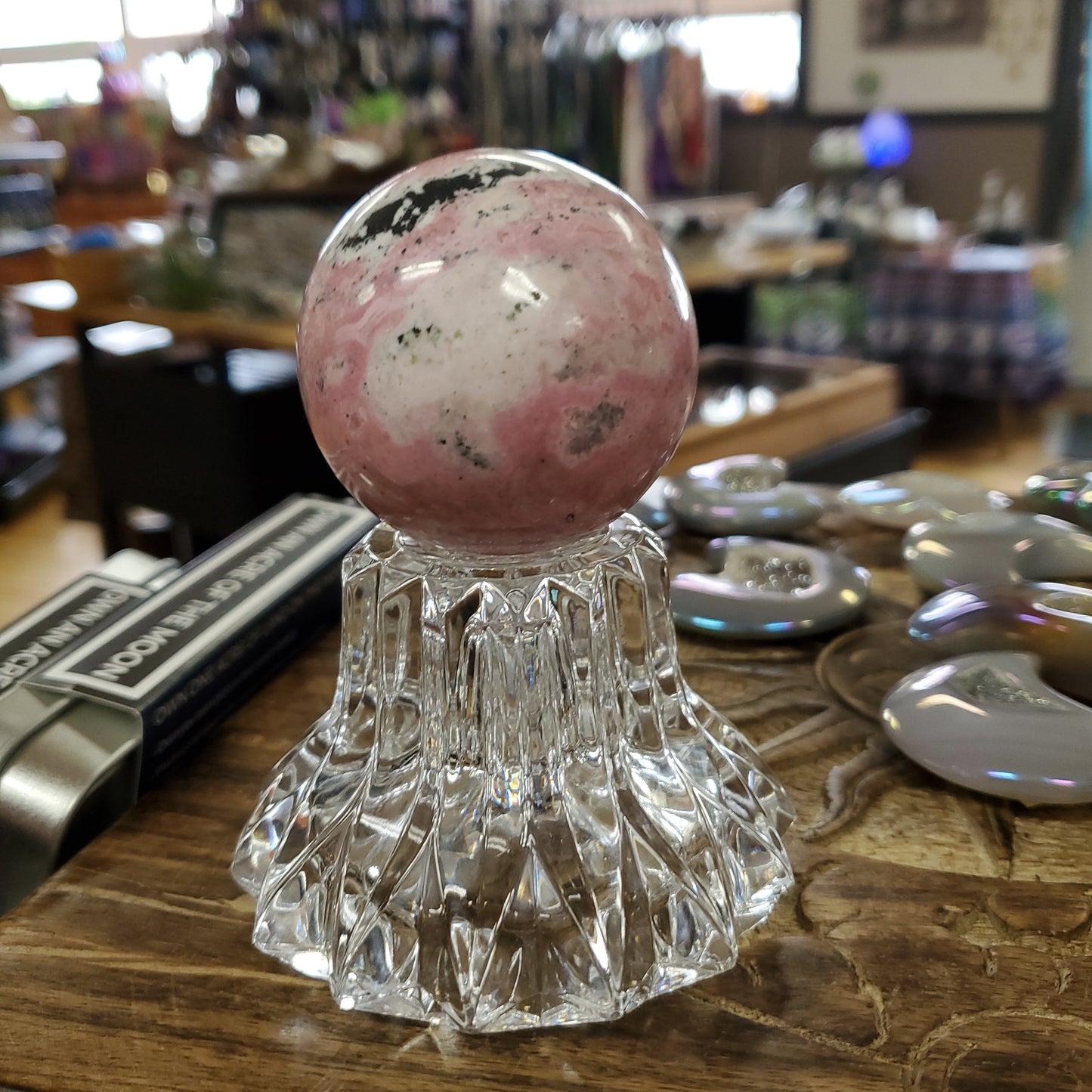Rhodochrosite - Sphere