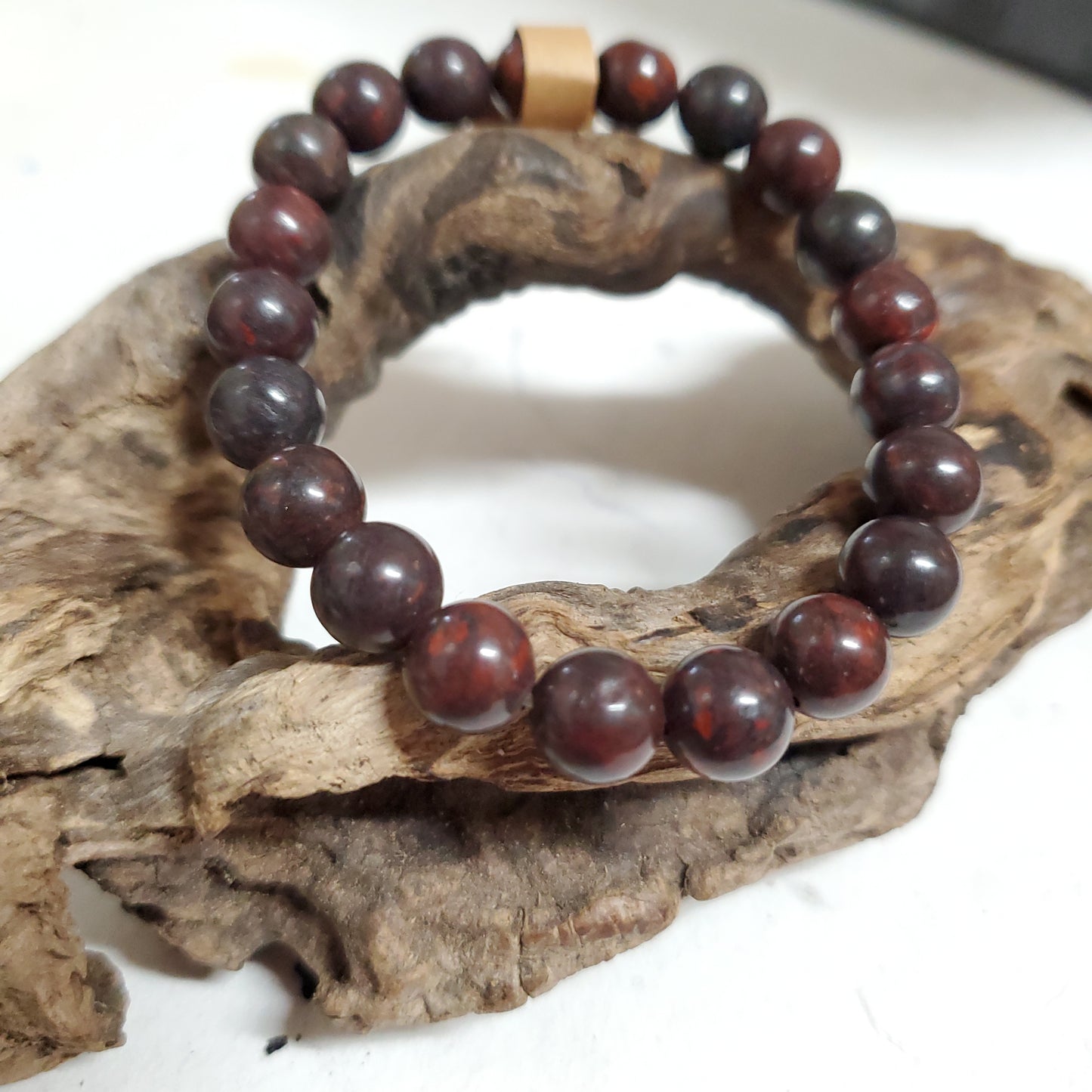 Brecciated Jasper - Bead Bracelet 8 mm