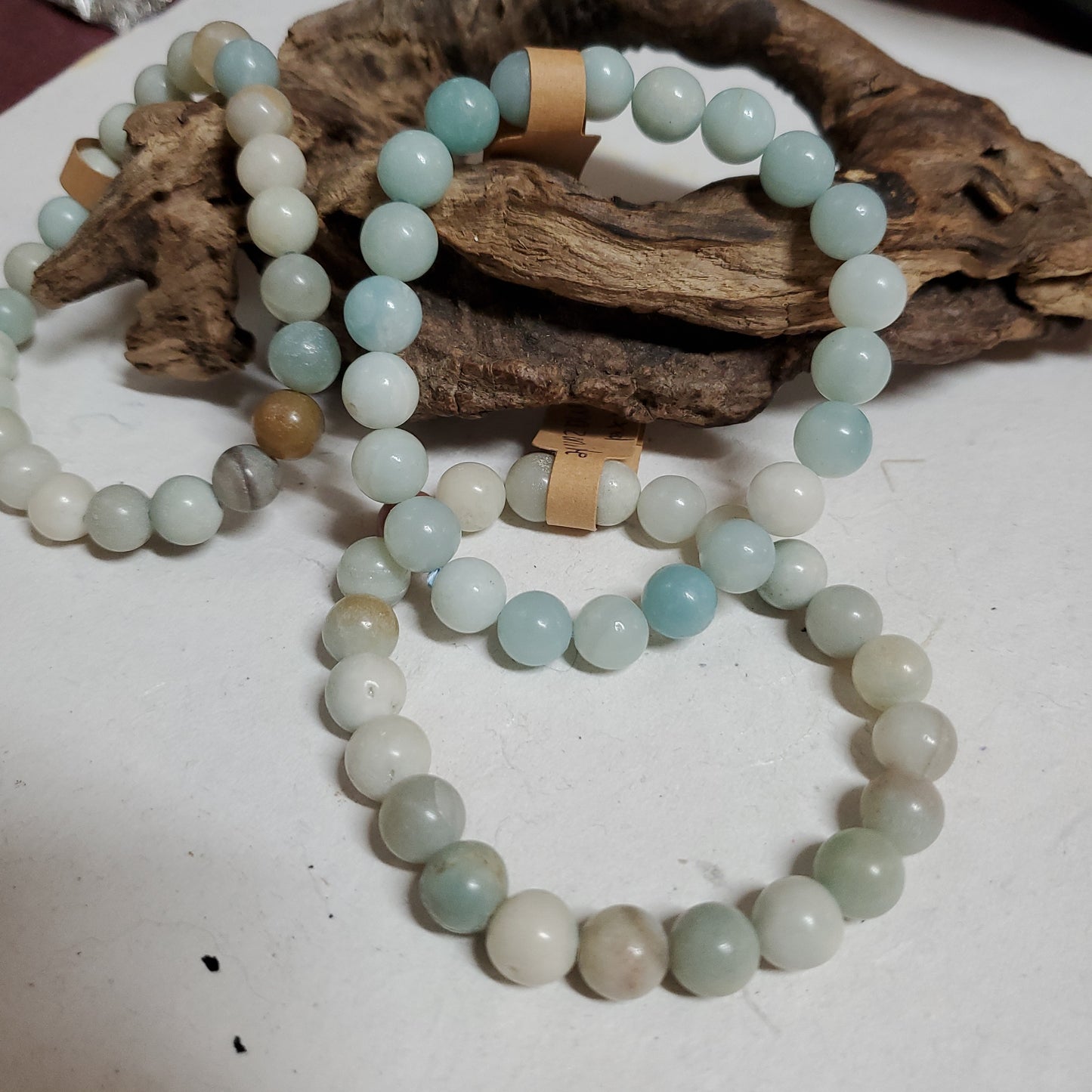 Amazonite, Mixed - Bead Bracelet 8mm