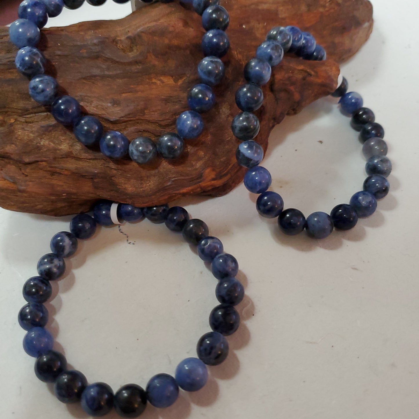 Sodalite - Bead Bracelet 8mm