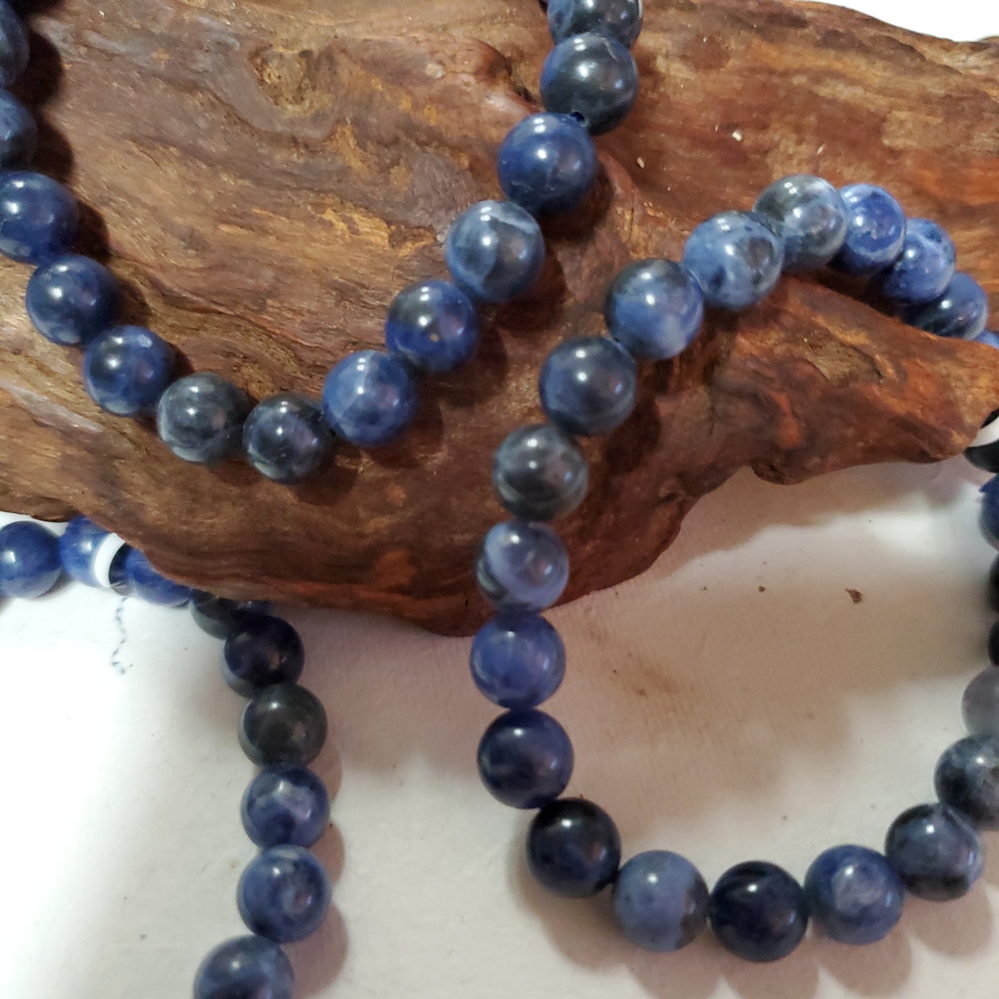 Sodalite - Bead Bracelet 8mm