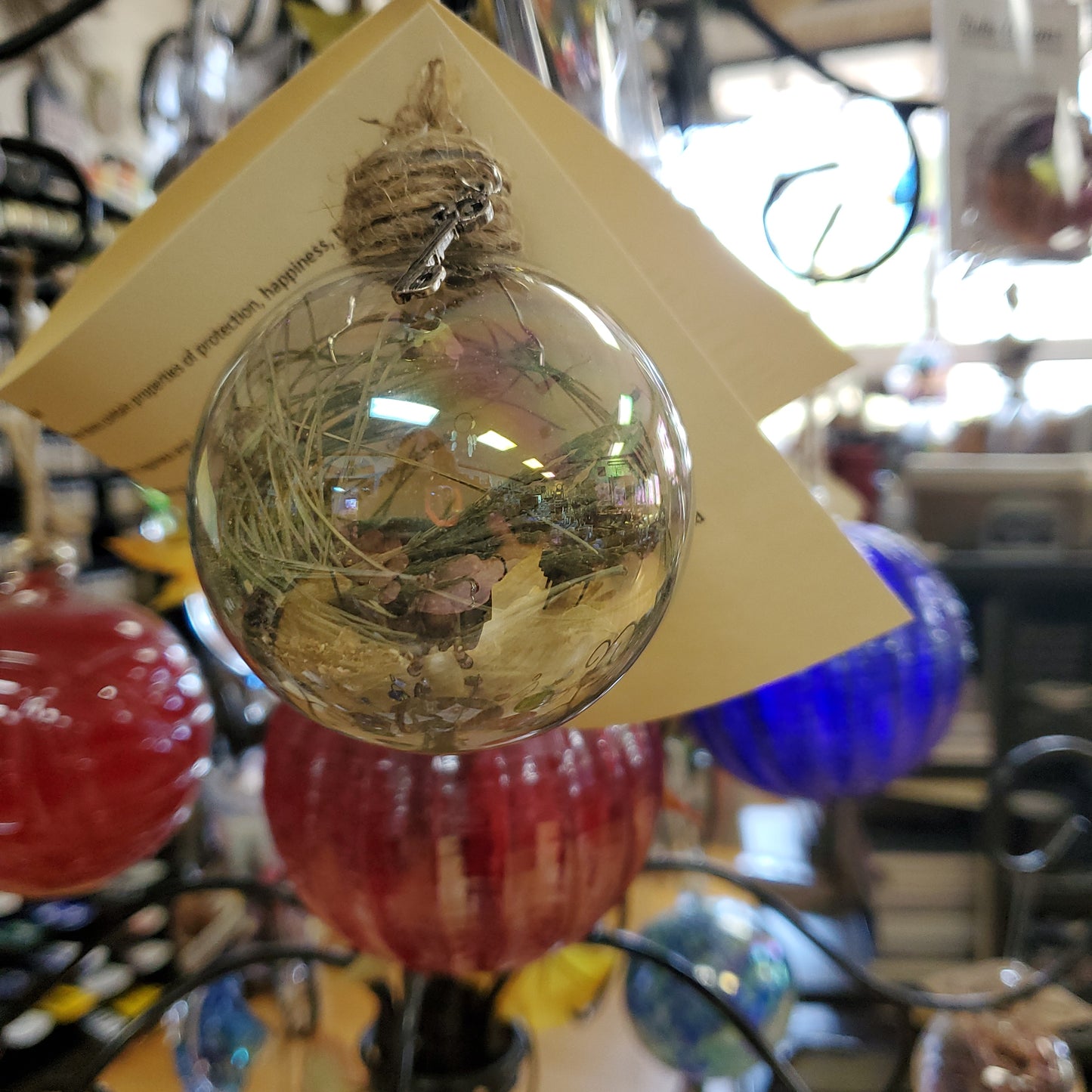 Skelton Key Charm Blessing Ball