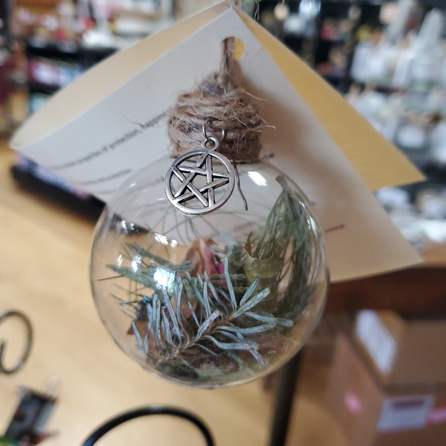 Prosperity Ball - Glass & Charmed