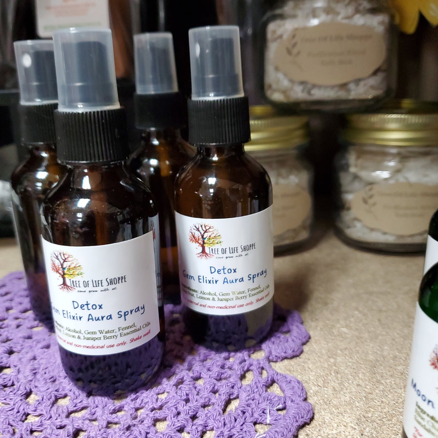 Detox Gem Elixir Aura Spray