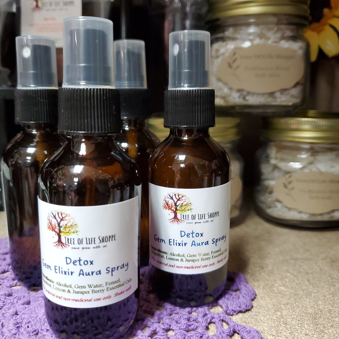 Detox Gem Elixir Aura Spray