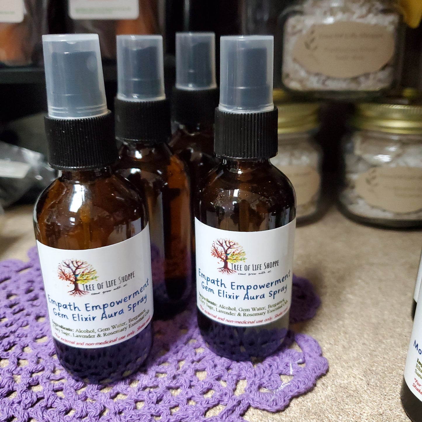 Empath Empowerment Gem Elixir Aura Spray
