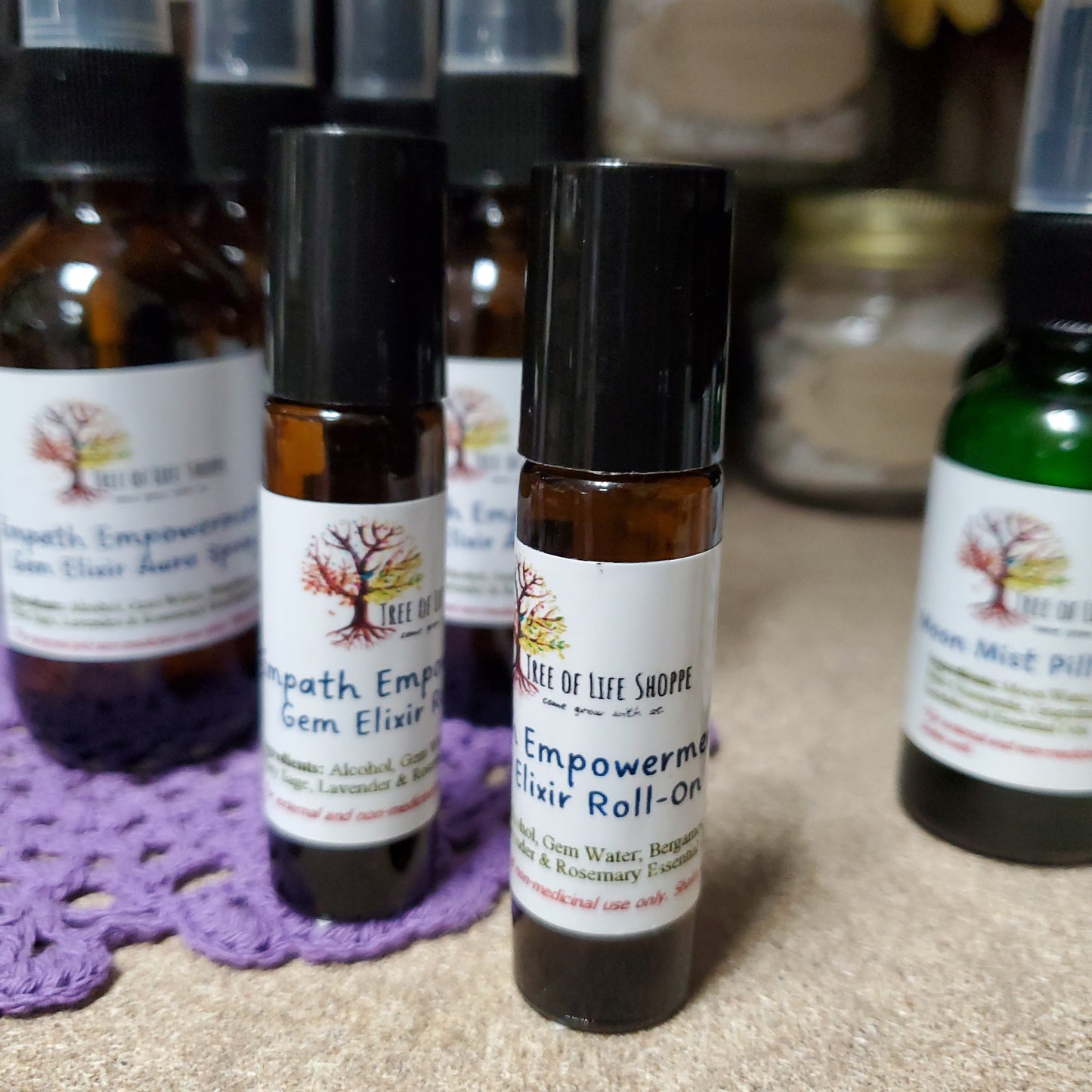 Empath Empowerment Gem Elixir Roll-On