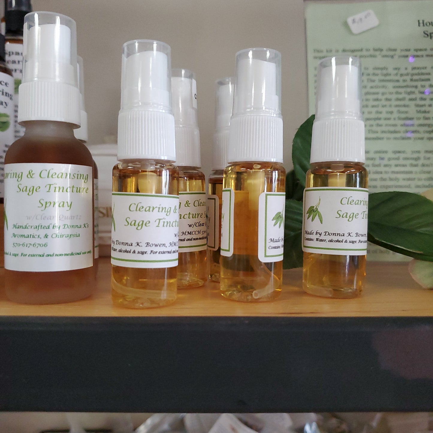 Sage Tincture Clearing Spray