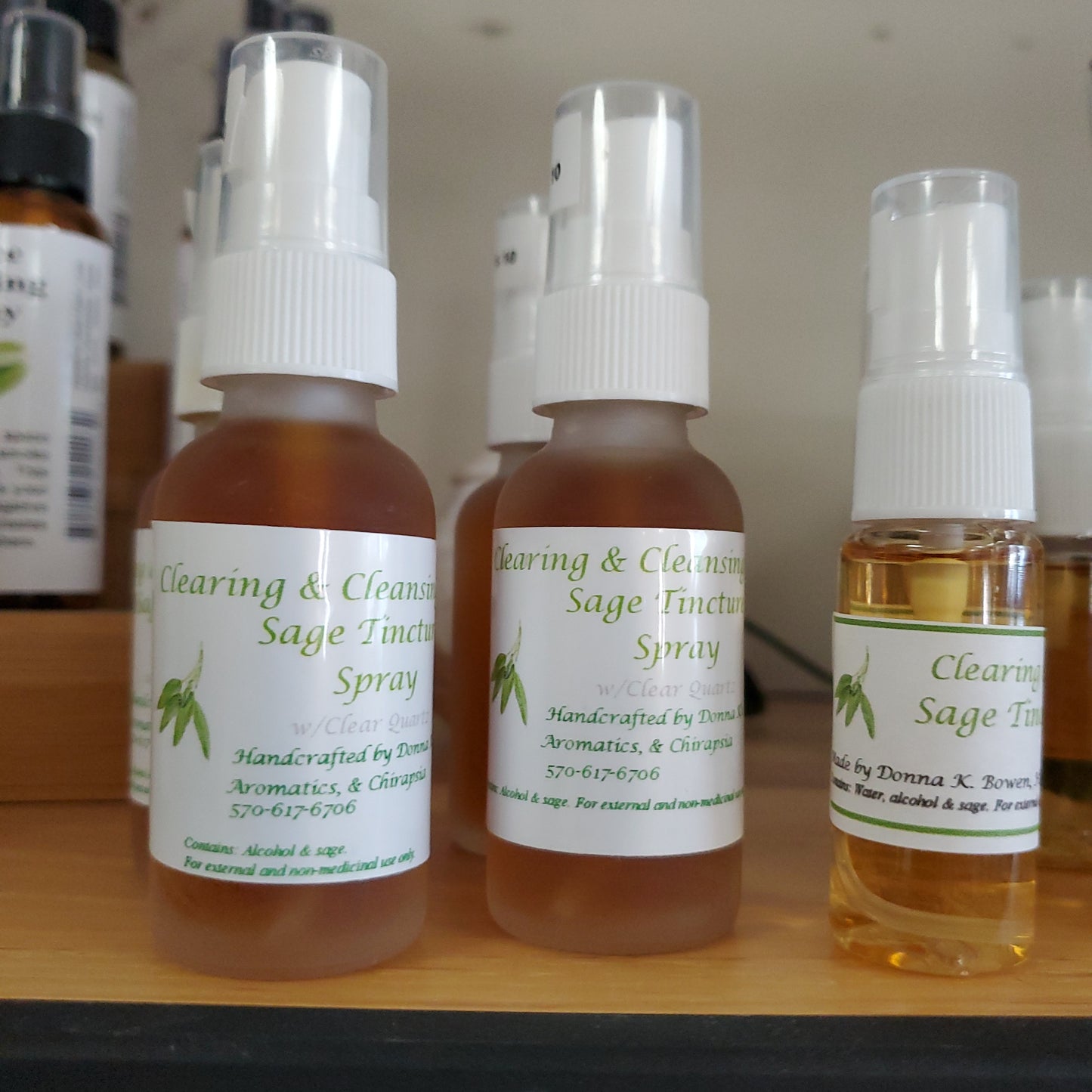Sage Tincture Clearing Spray