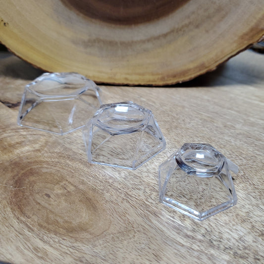 Clear Six Sided Sphere Stands