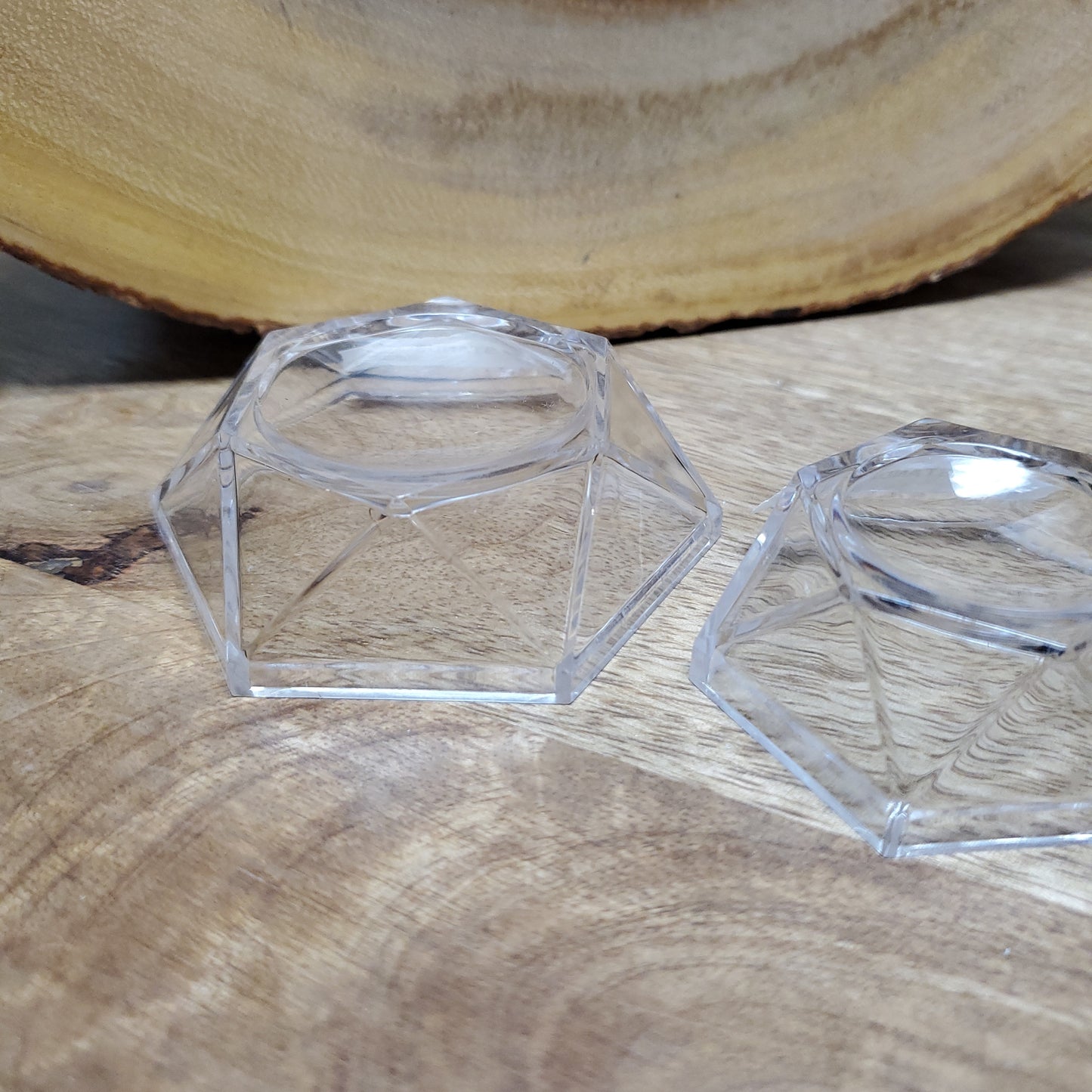 Clear Six Sided Sphere Stands