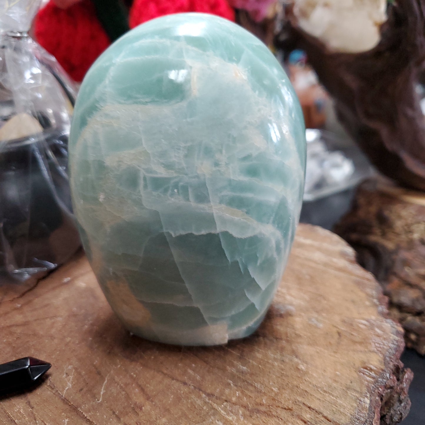 Aquamarine Free Form, Polished