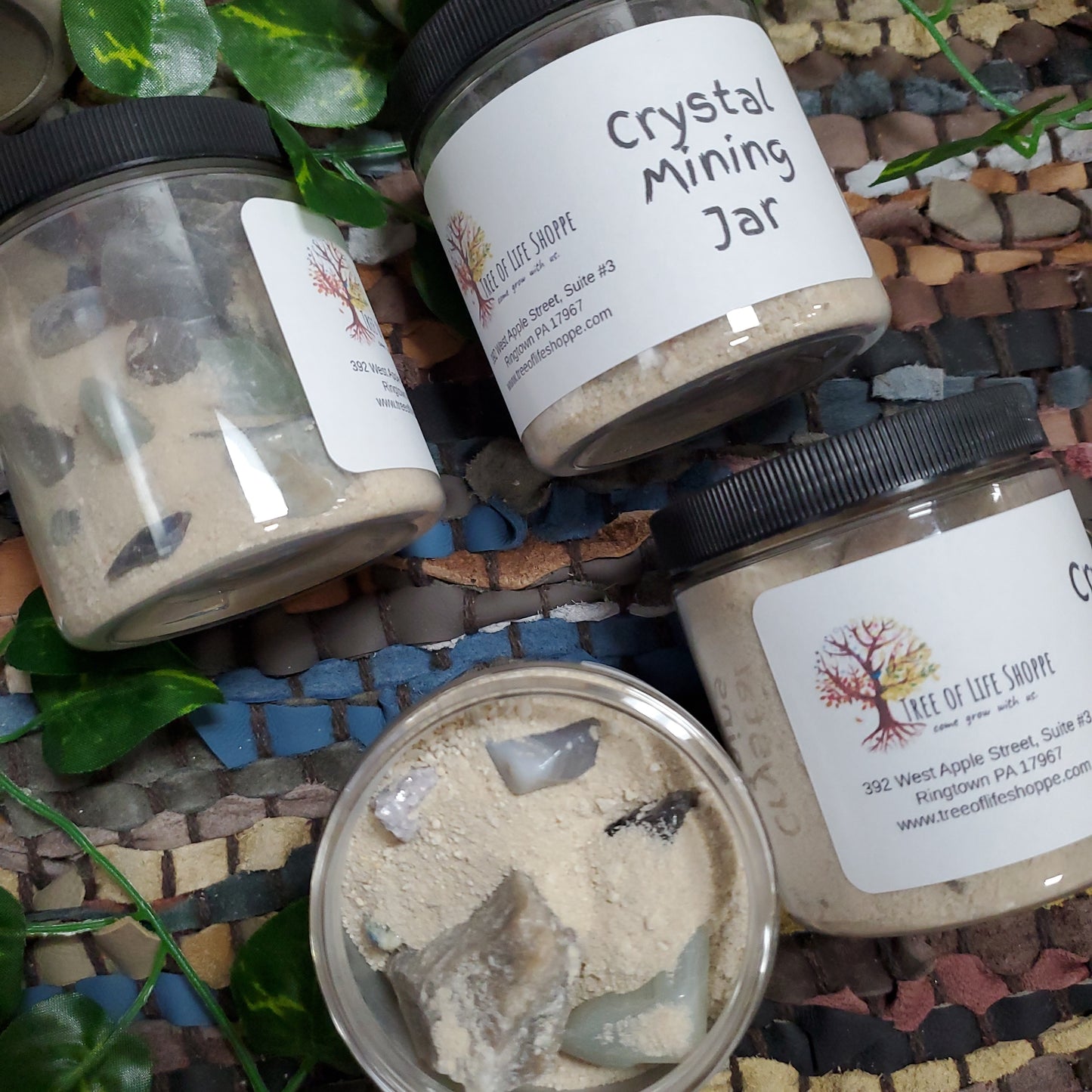 Crystal Mining Jar
