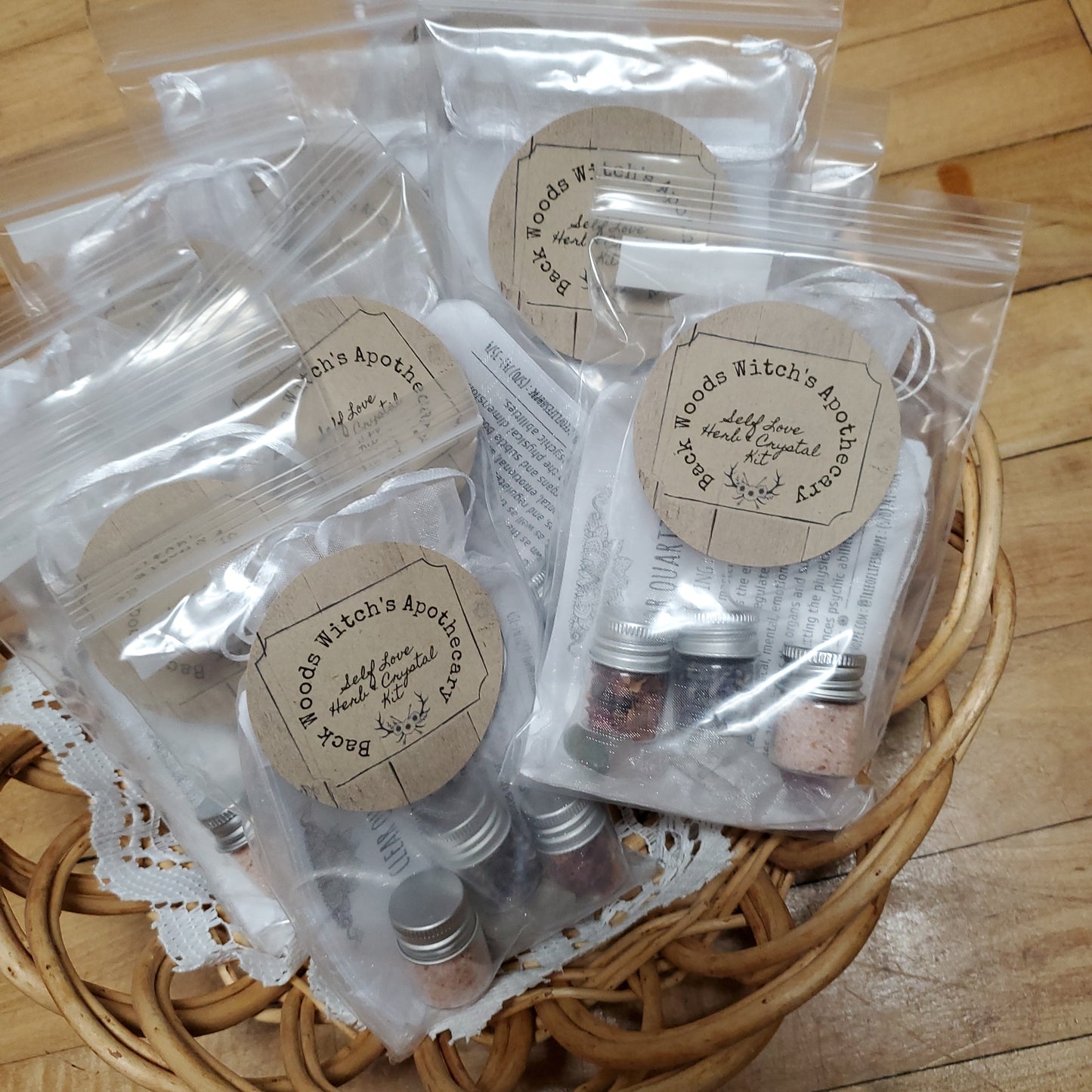 Self Love Herb & Crystal Kit