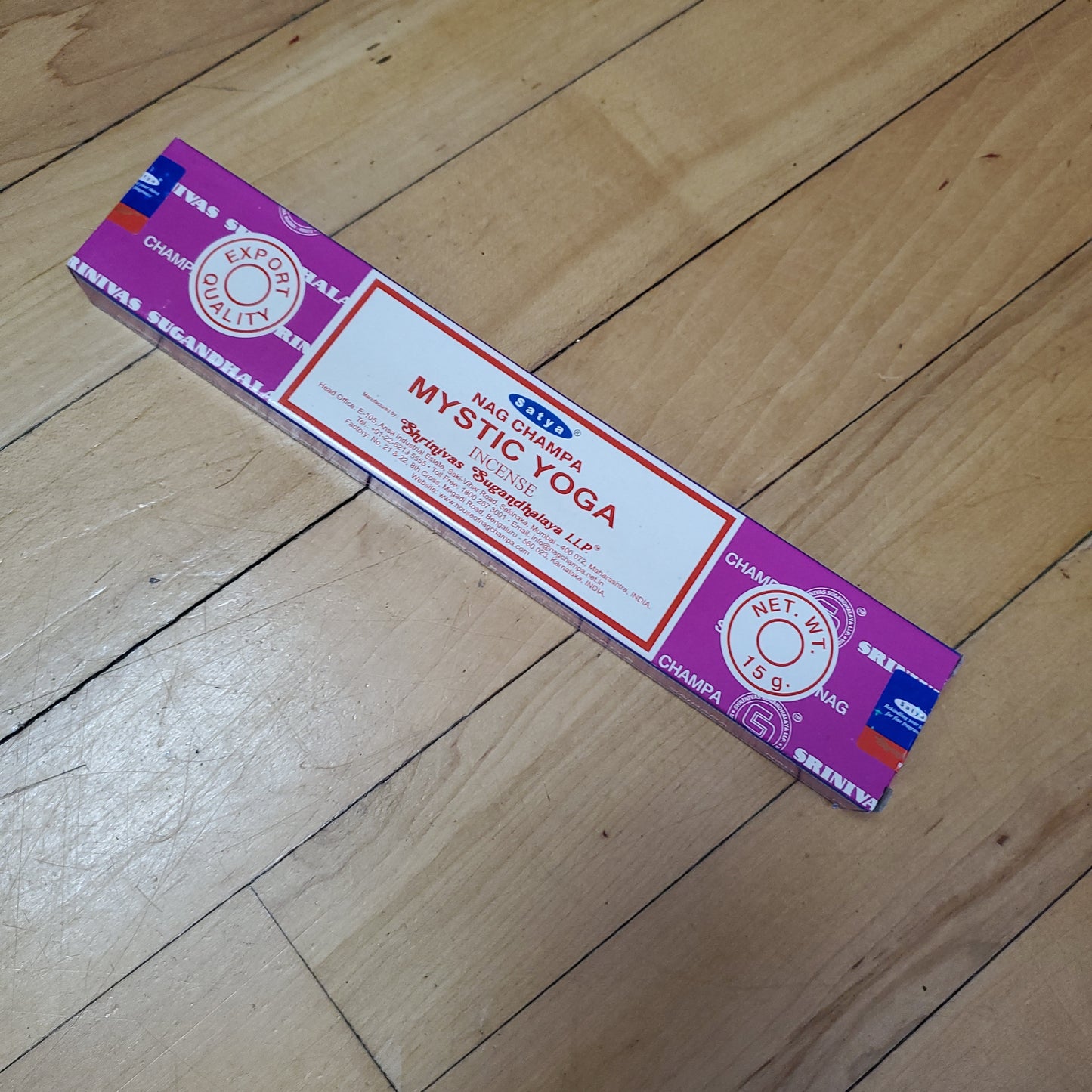 Satya Incense 15g (grams) - Mystic Yoga