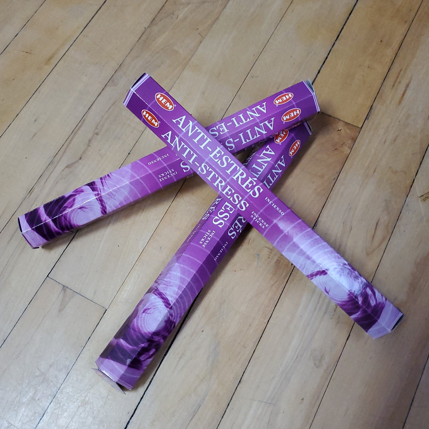 HEM Anti-Stress ( Anti Estres) Incense Sticks - 20 Pack
