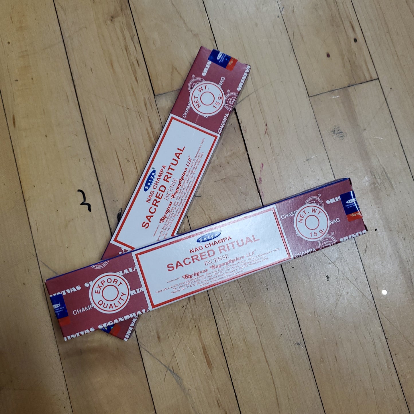 Satya Incense 15g (grams) - Sacred Ritual