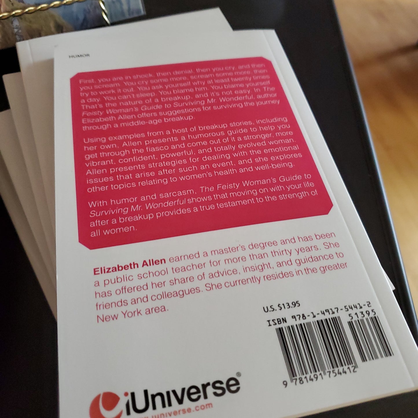 The Feisty Woman's Guide to Survivng Mr. Wonderful (Signed Copies)
