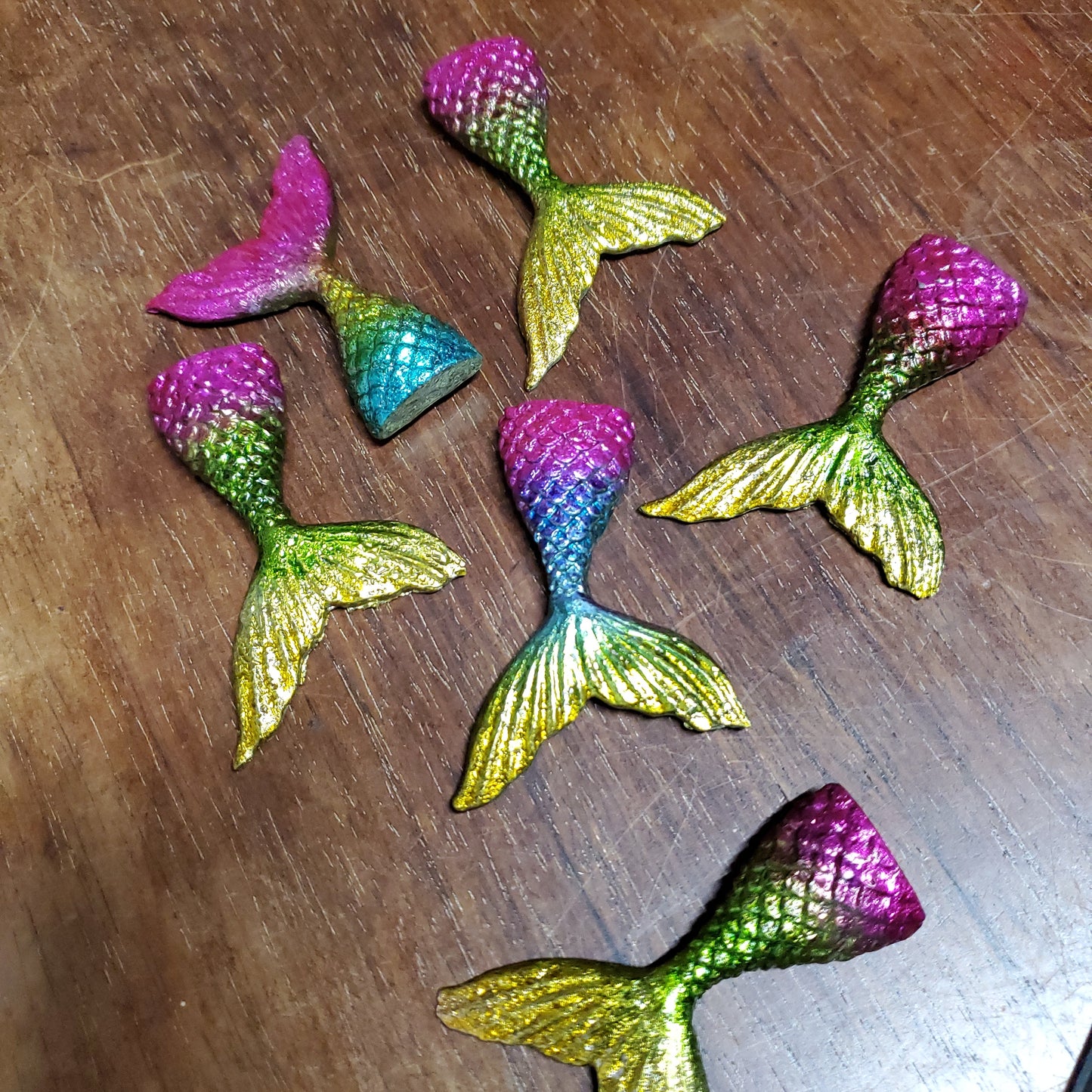 Bismuth Aura Mermaid Tails