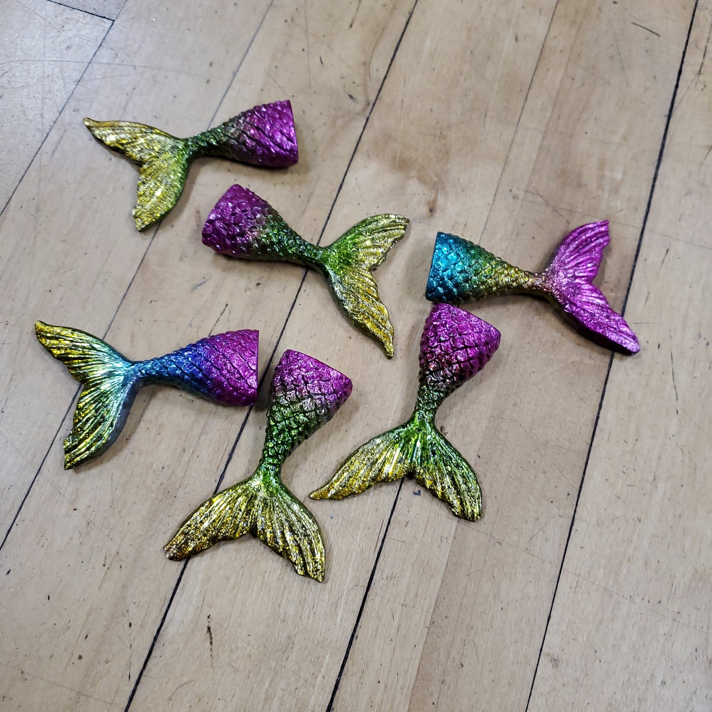 Bismuth Aura Mermaid Tails