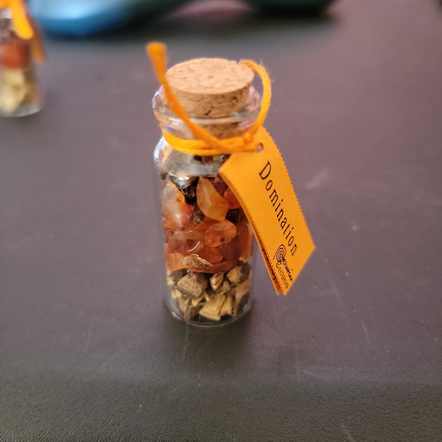 Domination pocket spell bottle
