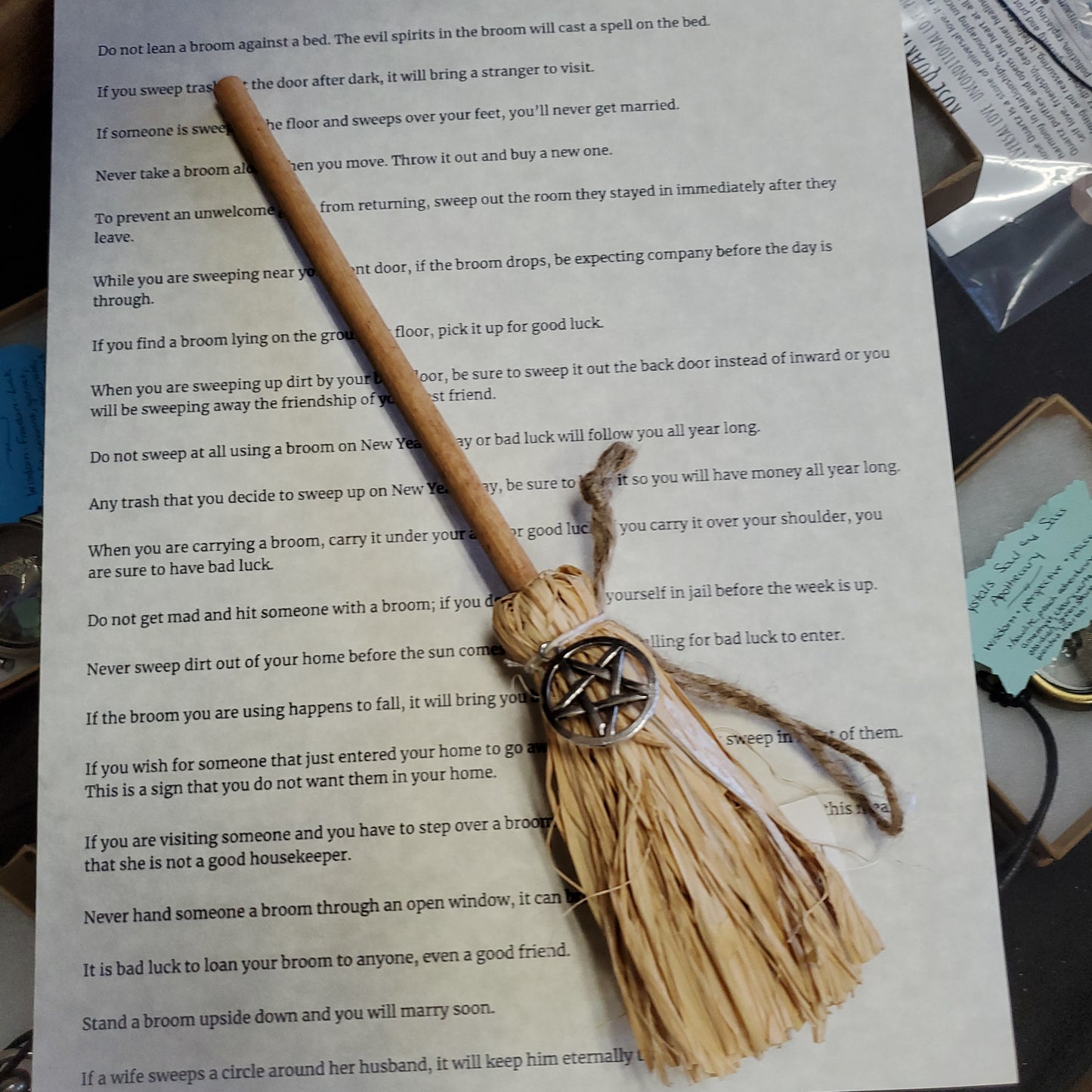 Witch's Broom & Folklore
