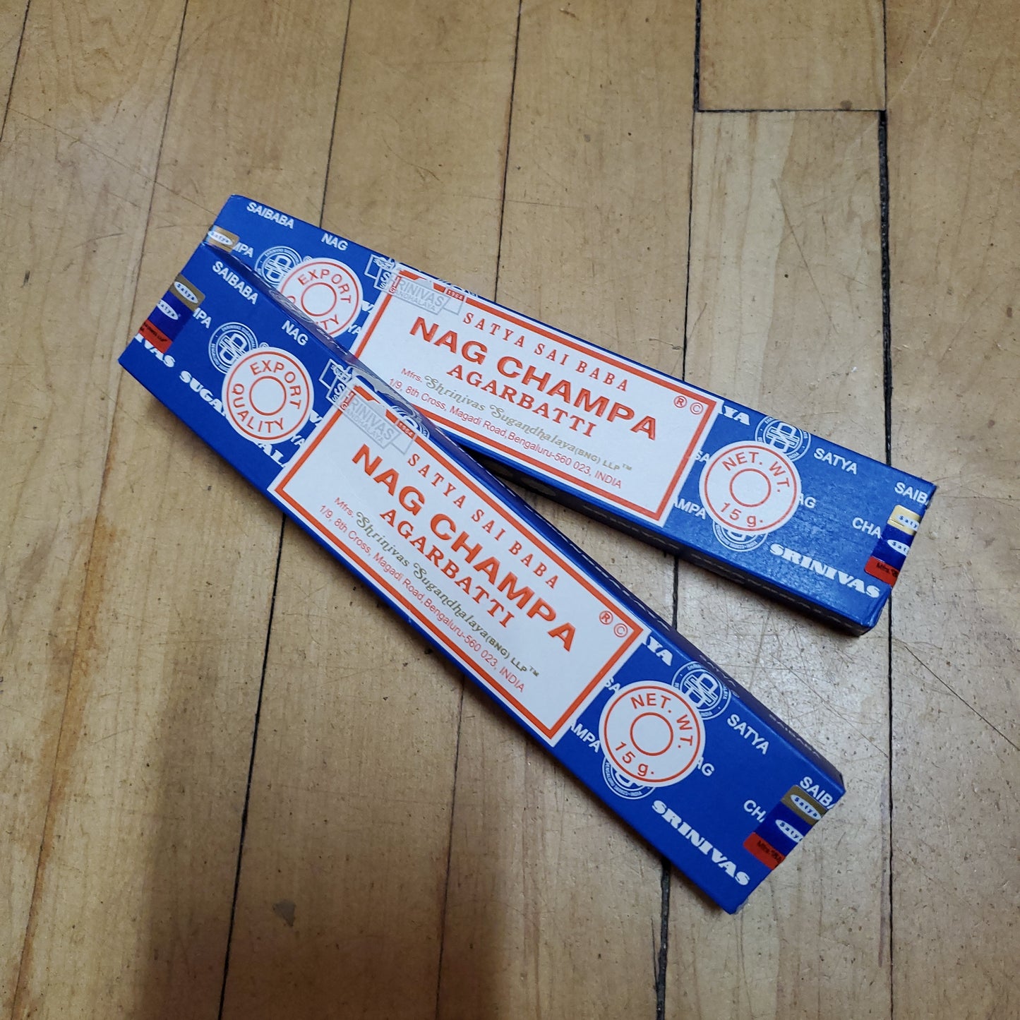 Satya Incense 15g (grams) - Nagchampa