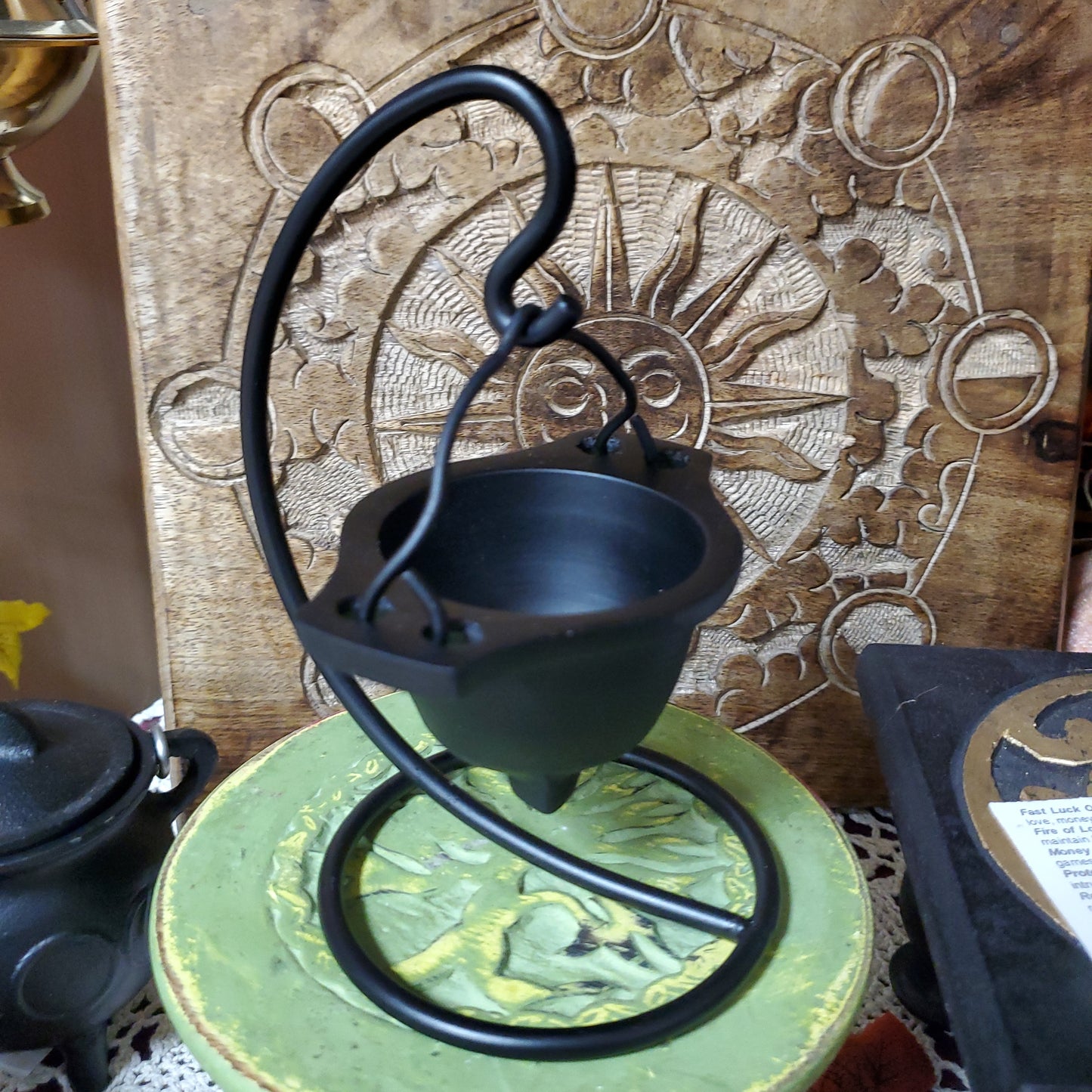 Cauldron Hanging Incense Burner