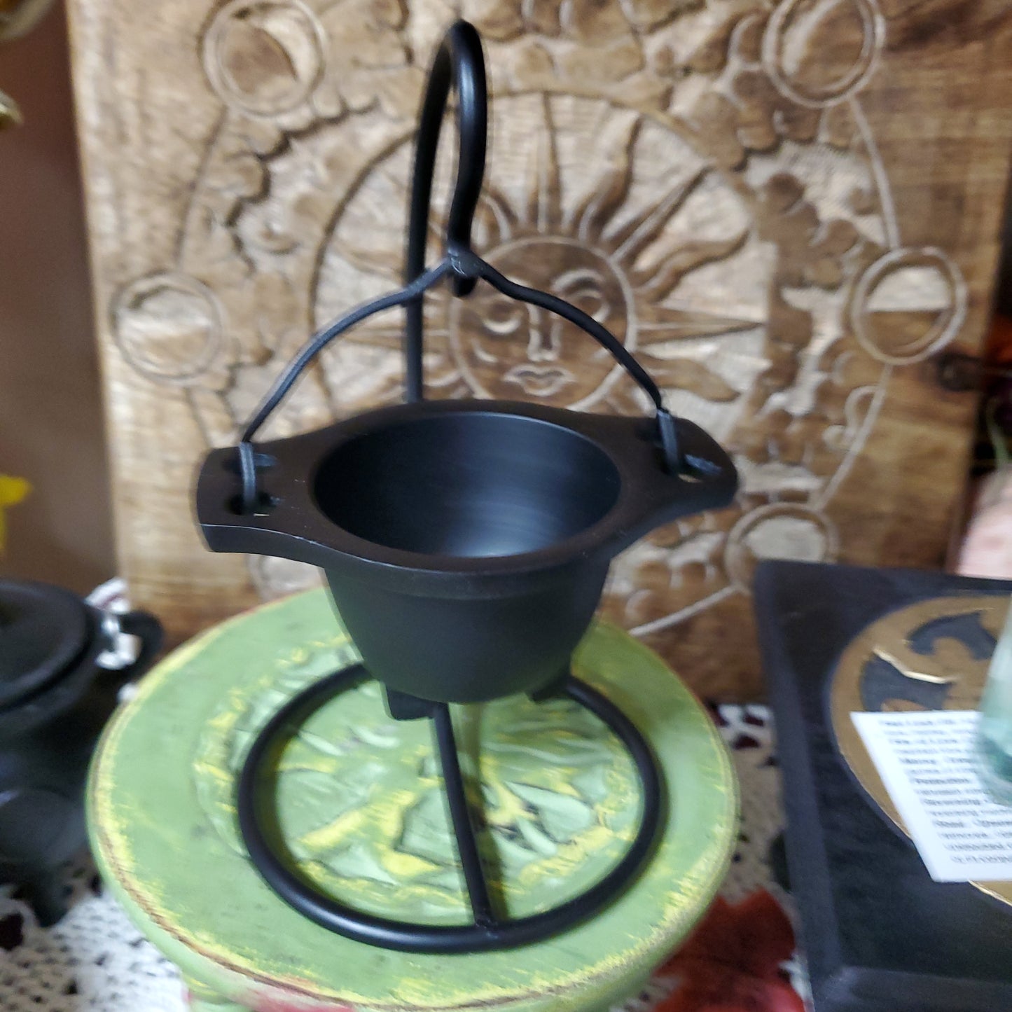 Cauldron Hanging Incense Burner