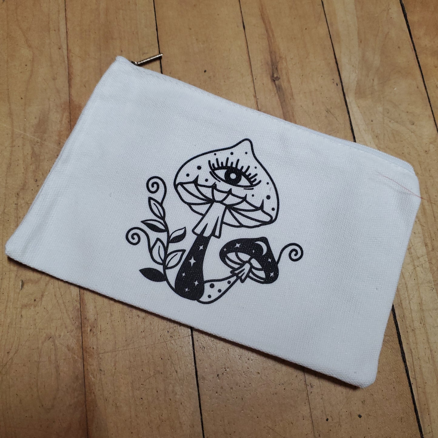 Zippered Tarot Bags - Mystic Mushrooms