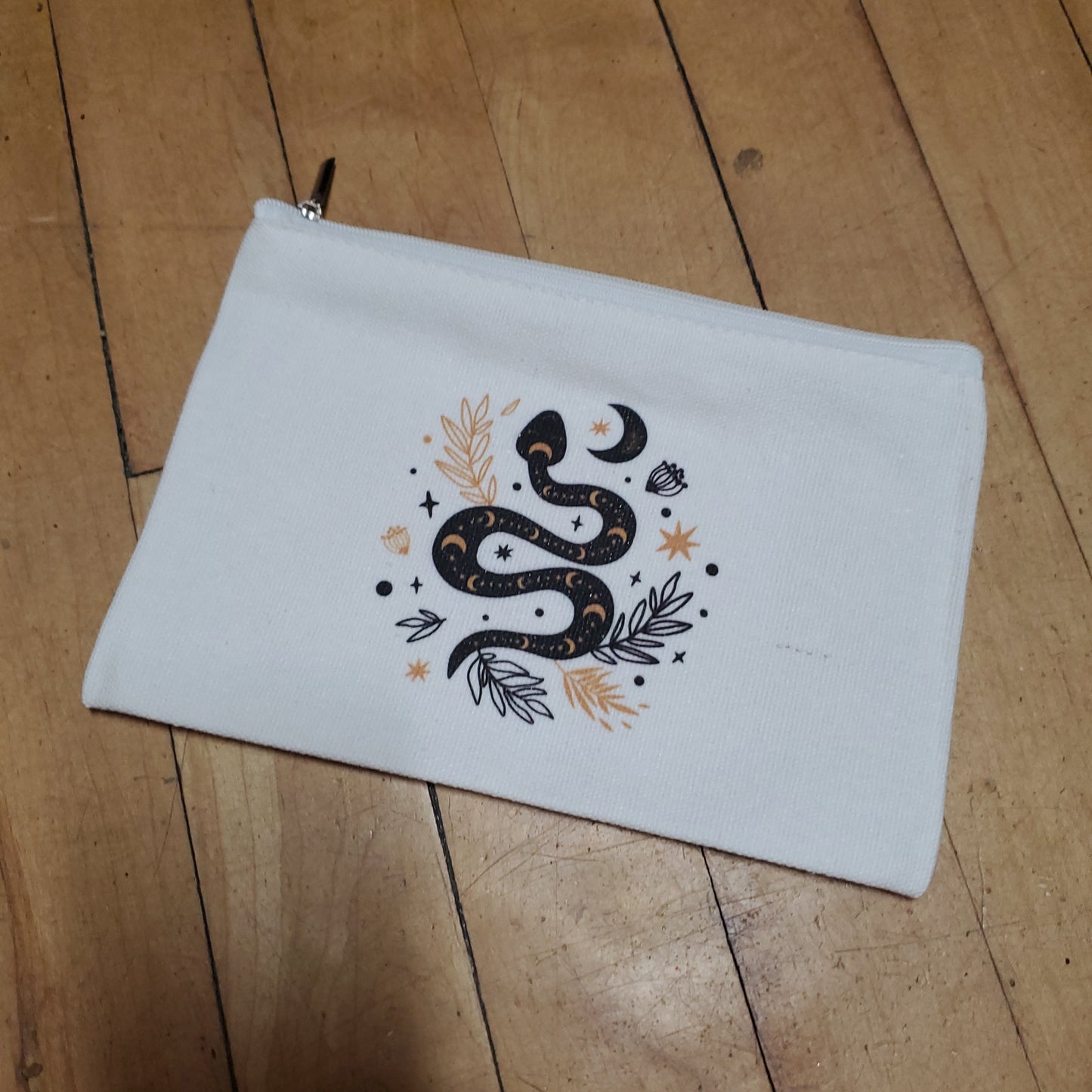 Zippered Tarot Bags - Mystic Snake