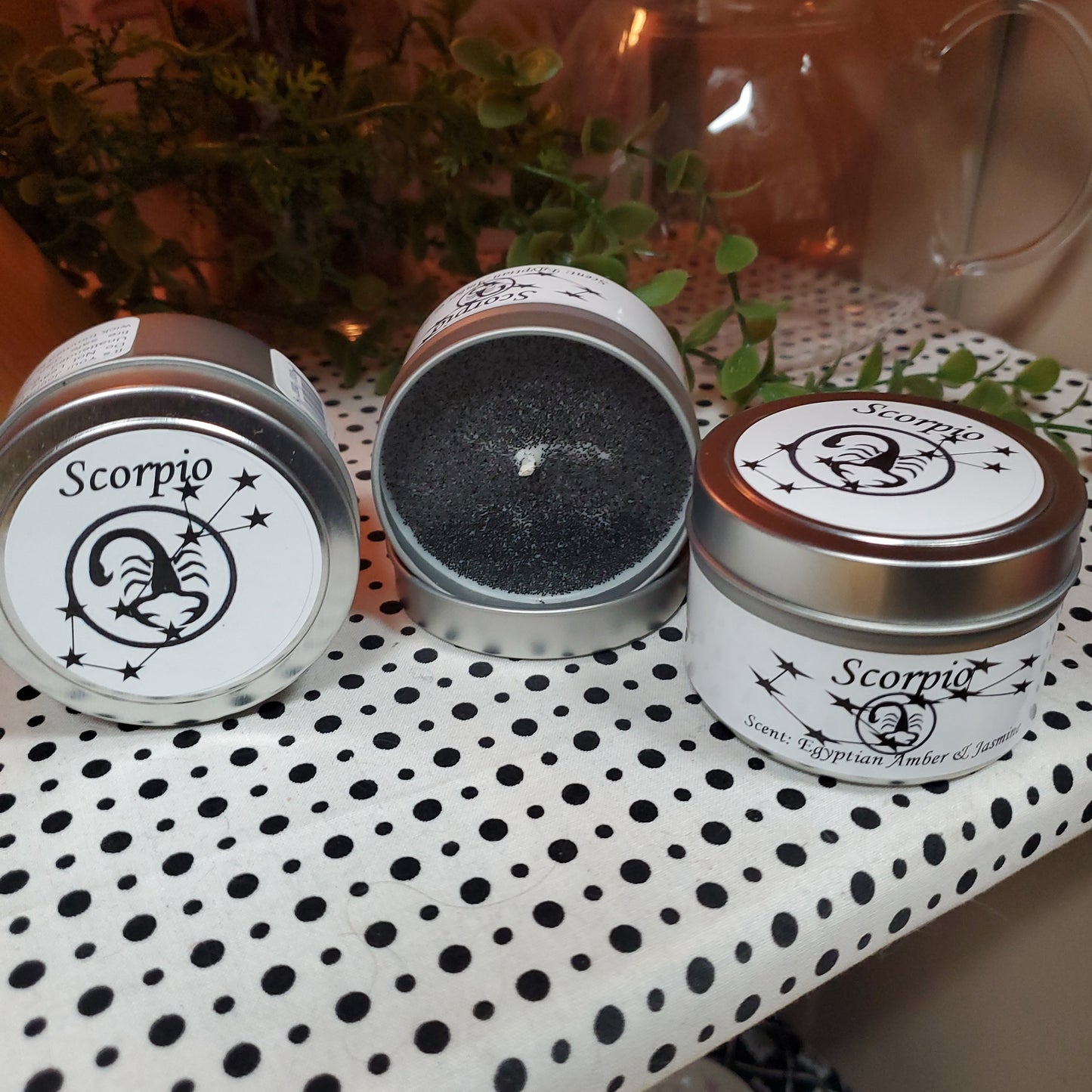 Scorpio Astrological Candle Tin 4 oz.