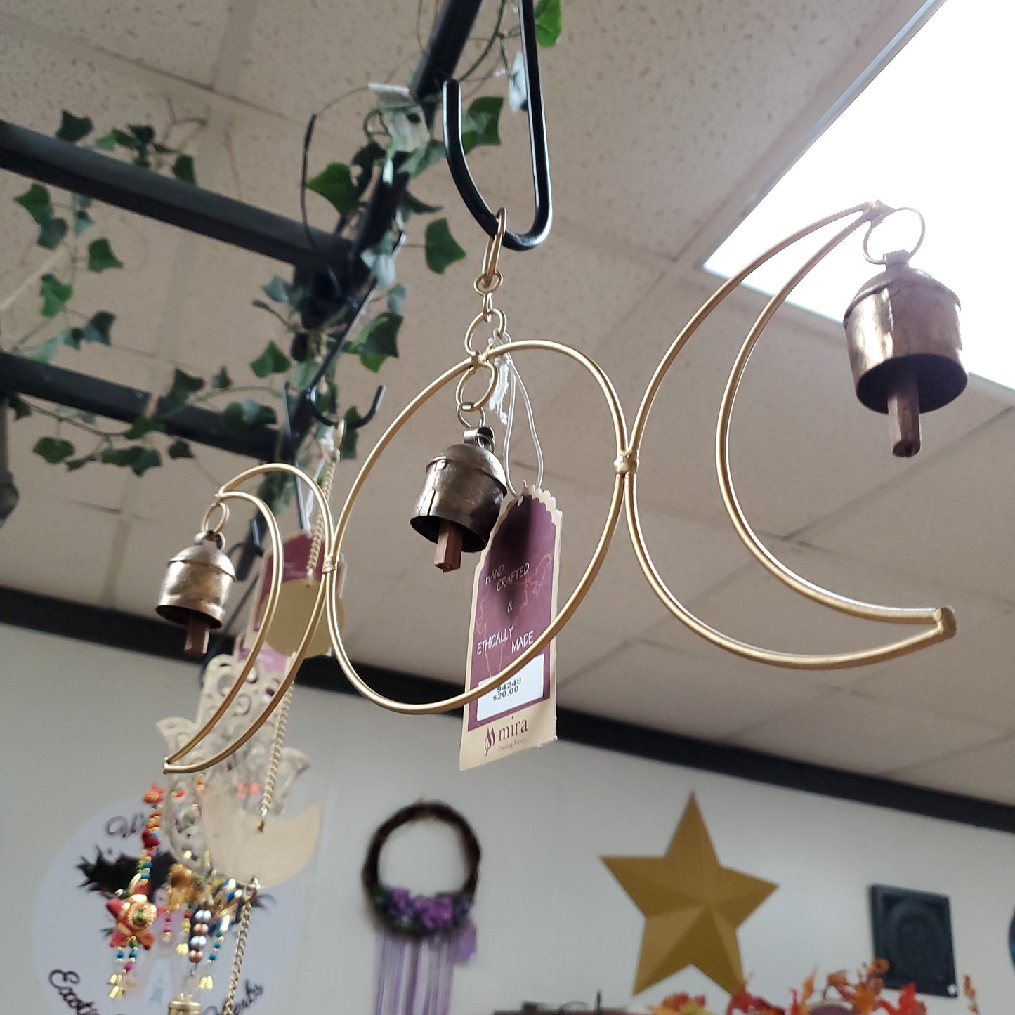 Triple Moon Wind Chime