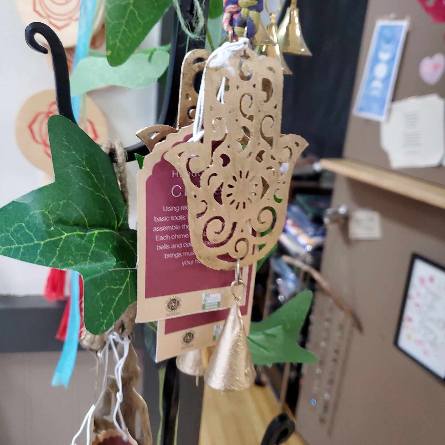 Mini Hamsa Wind Chime