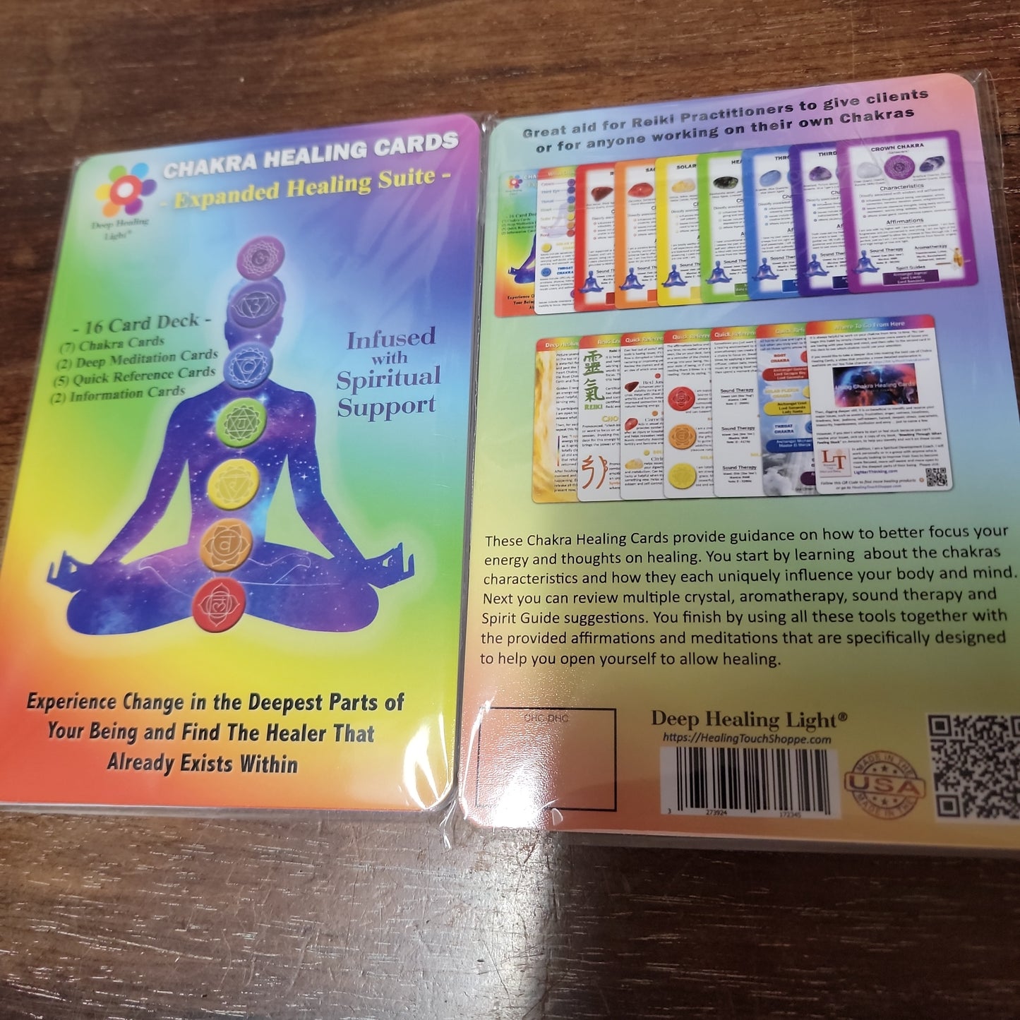 Chakra Healing Kit - 12 Card Collection