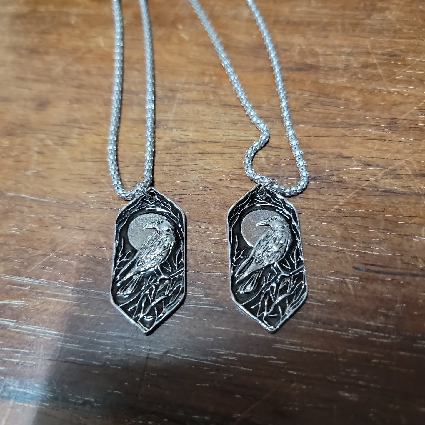 Raven pendent