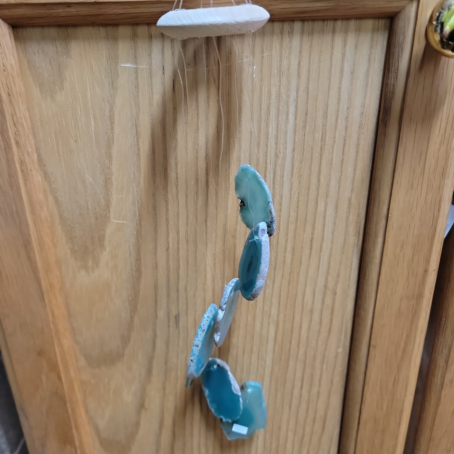 GREEN AGATE WIND CHIME