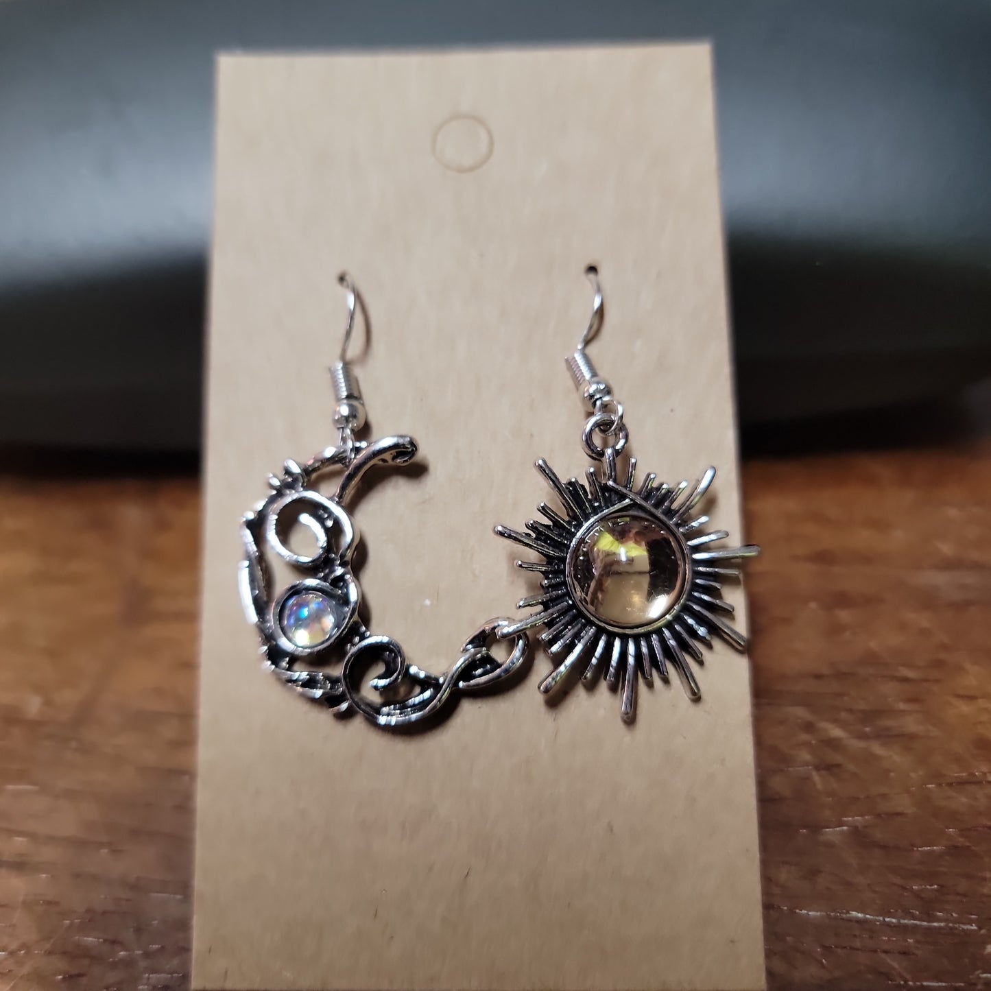 Sun and Moon Earings