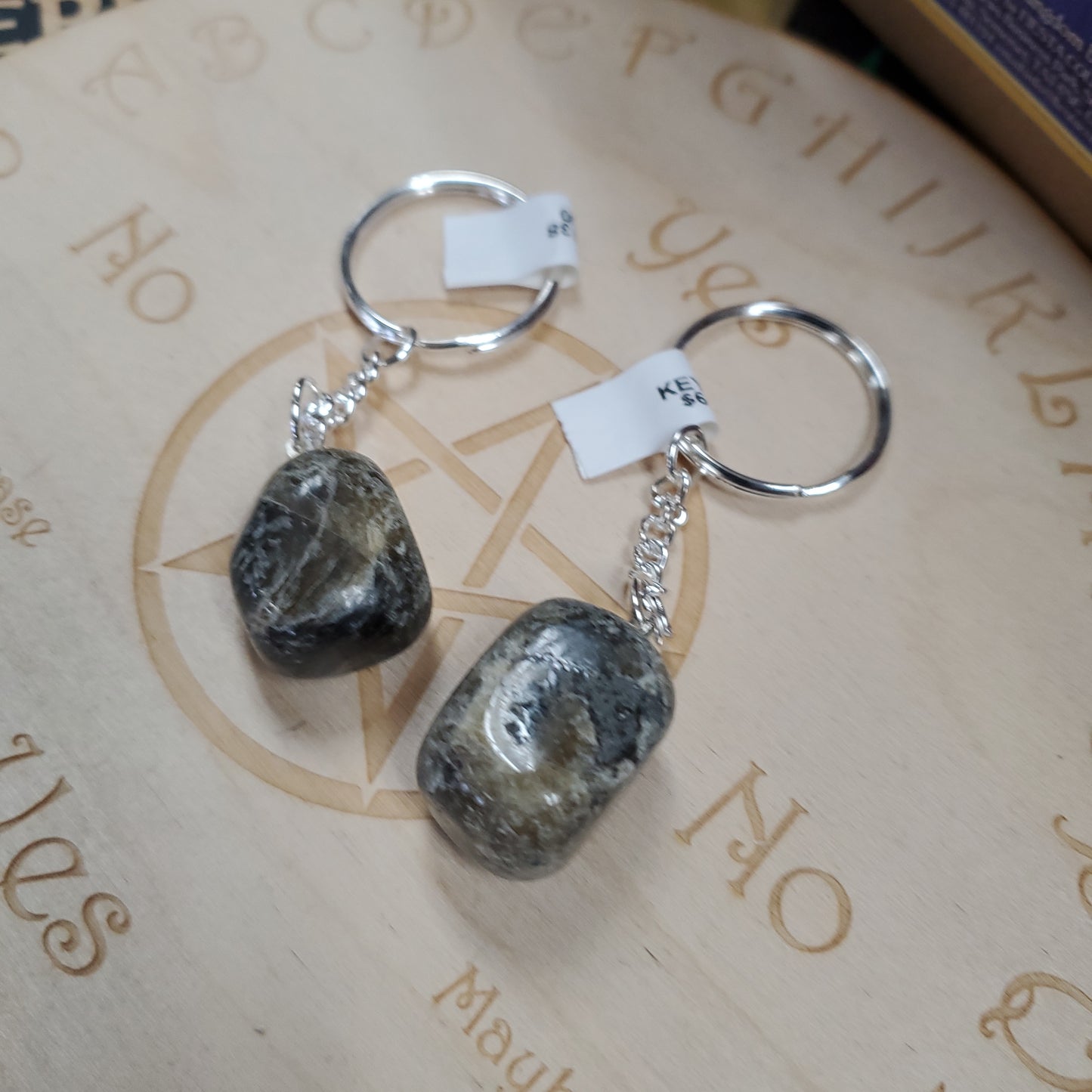 Gemstone & Crystal Keychain - Various - Hand Crafted