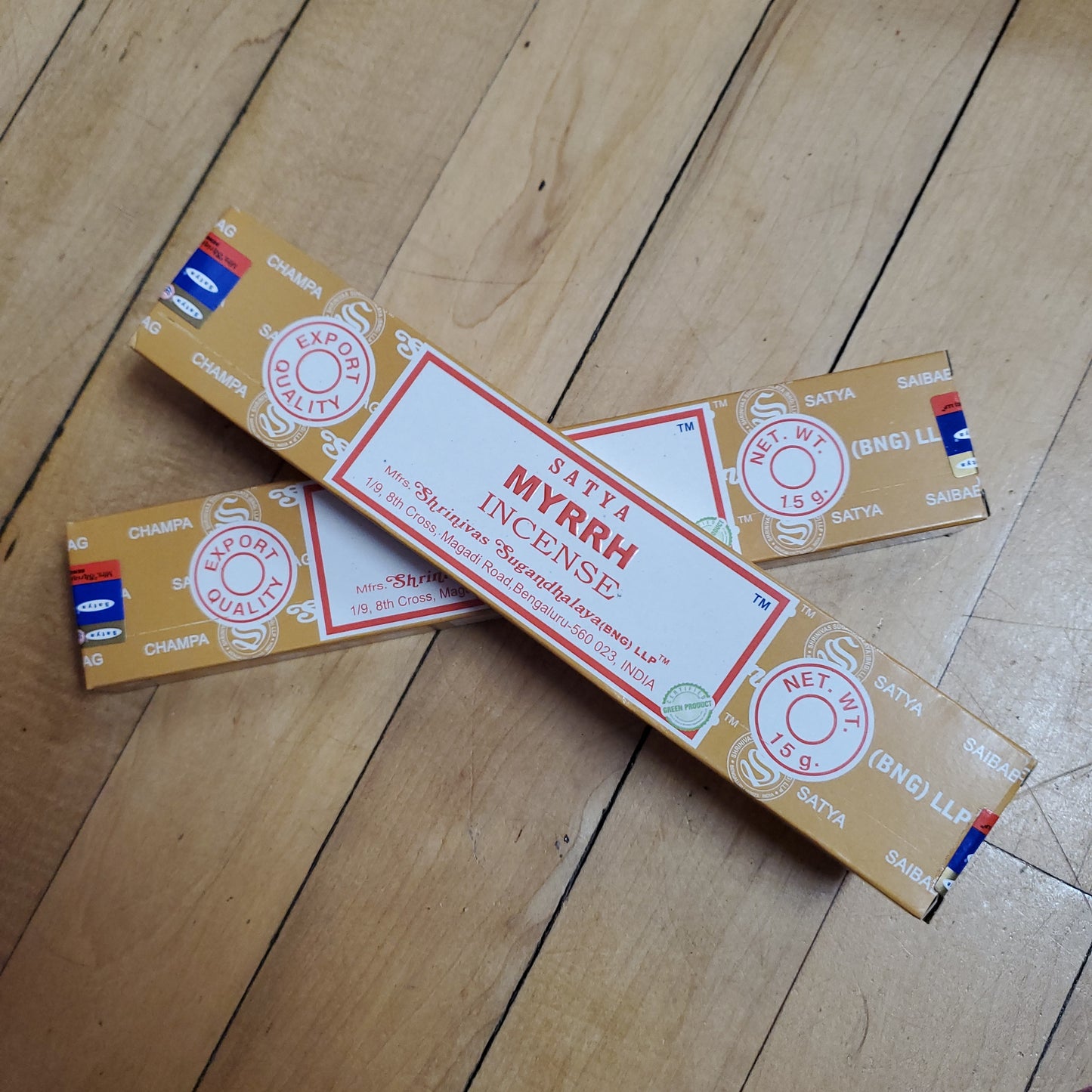 Satya Incense 15g (grams) - Myrrh