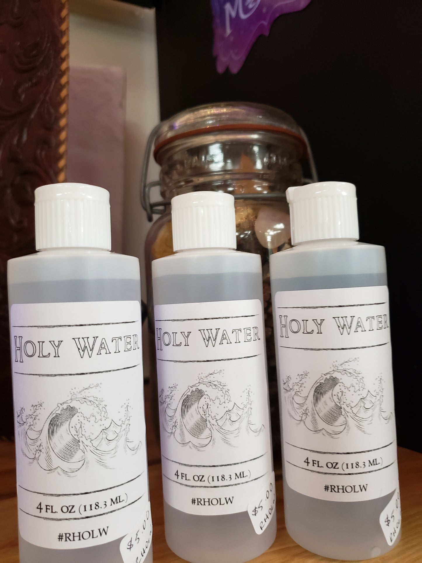 Holy Water 4 oz - Tree Of Life Shoppe