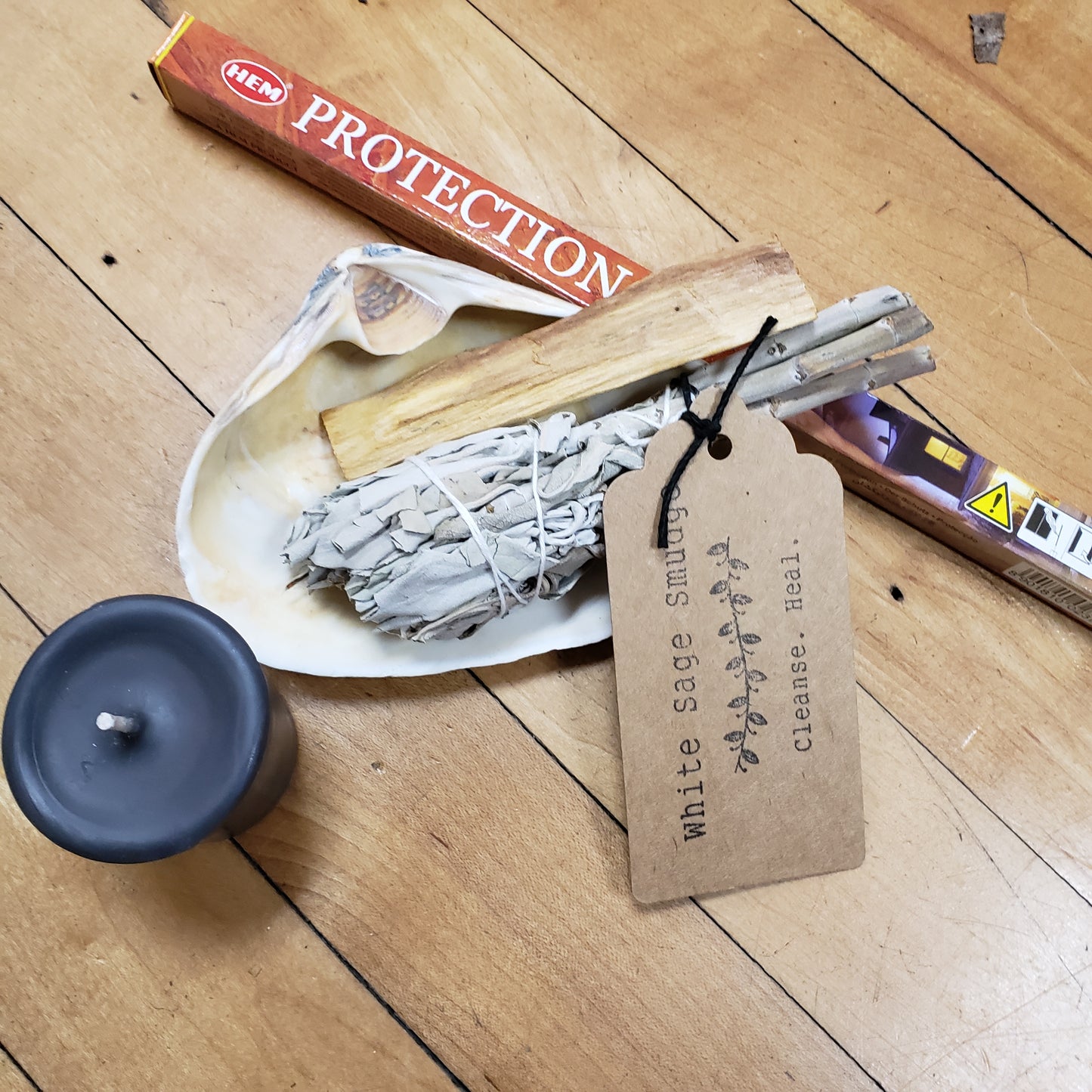 Smudge and Protect Yourself Care Package - Tree Of Life Shoppe